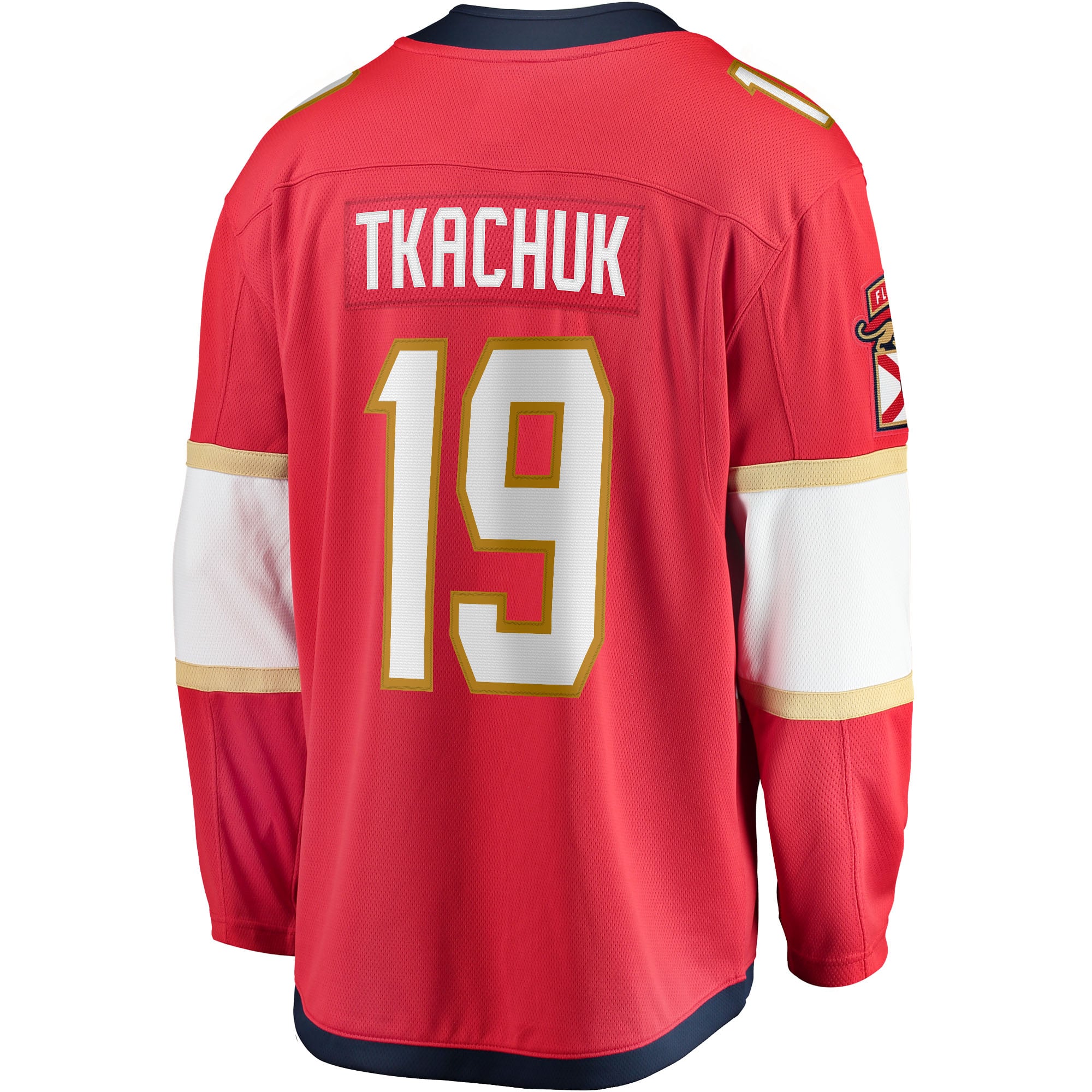 Matthew Tkachuk Florida Panthers Home Breakaway Player Jersey - Red - Image 4