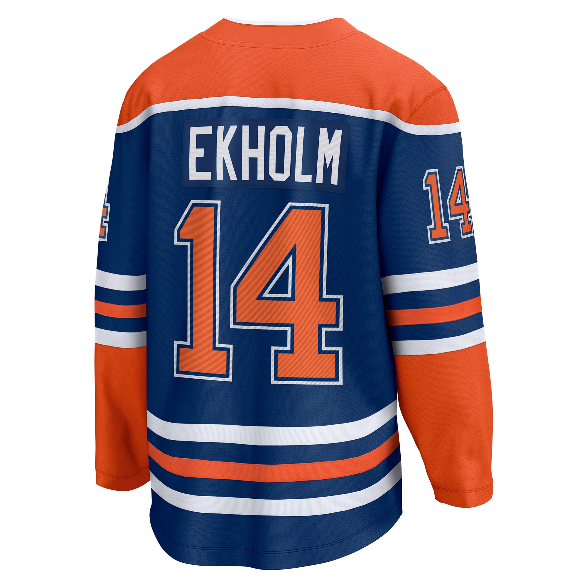 Mattias Ekholm Edmonton Oilers Home Breakaway Jersey - Royal - Image 4
