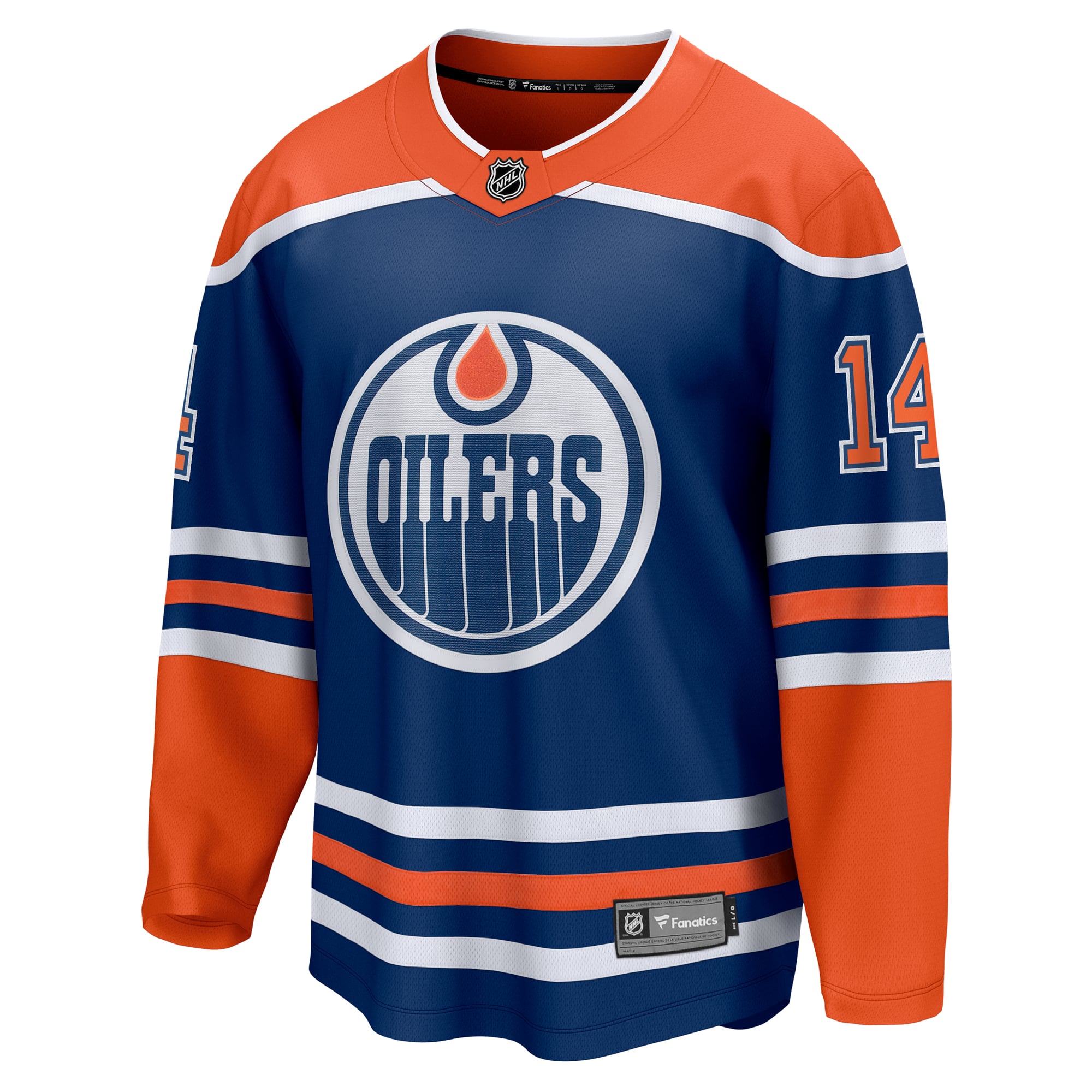 Mattias Ekholm Edmonton Oilers Home Breakaway Jersey - Royal - Image 3