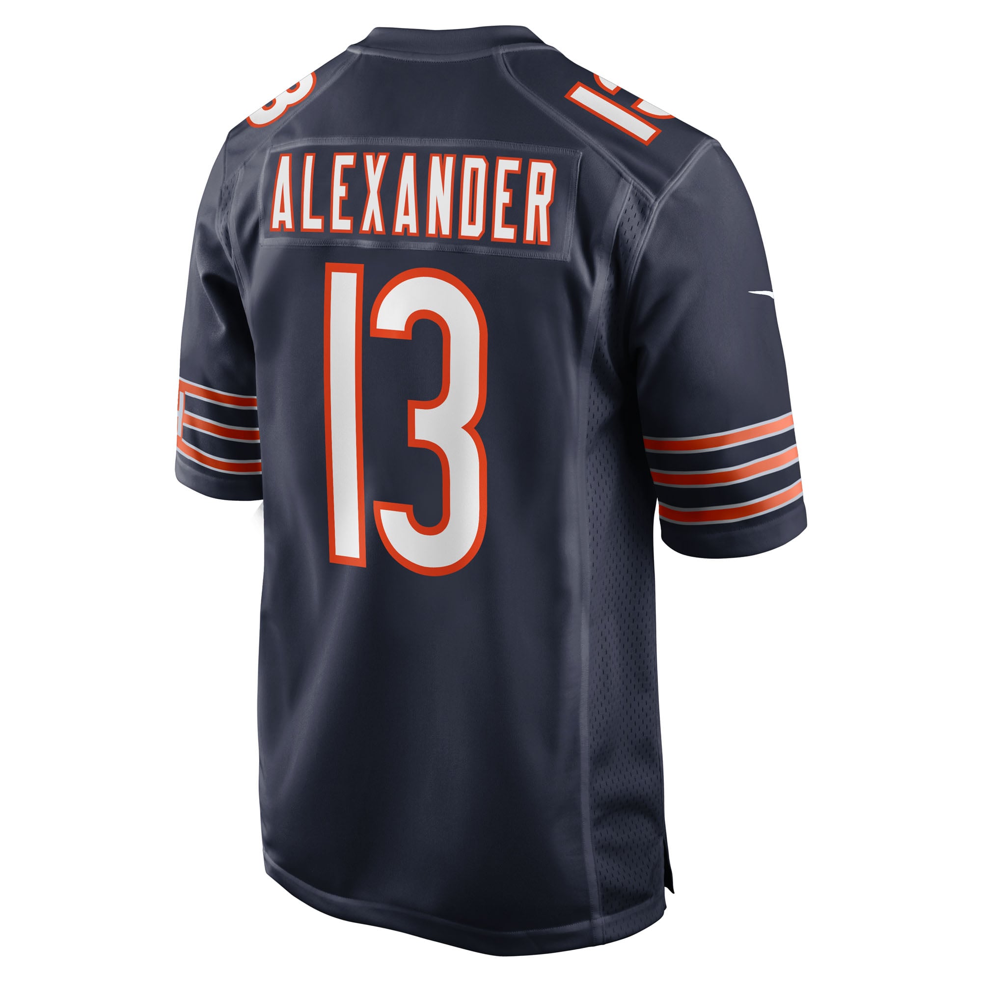 Maurice Alexander Chicago Bears Team Game Jersey - Navy - Image 4