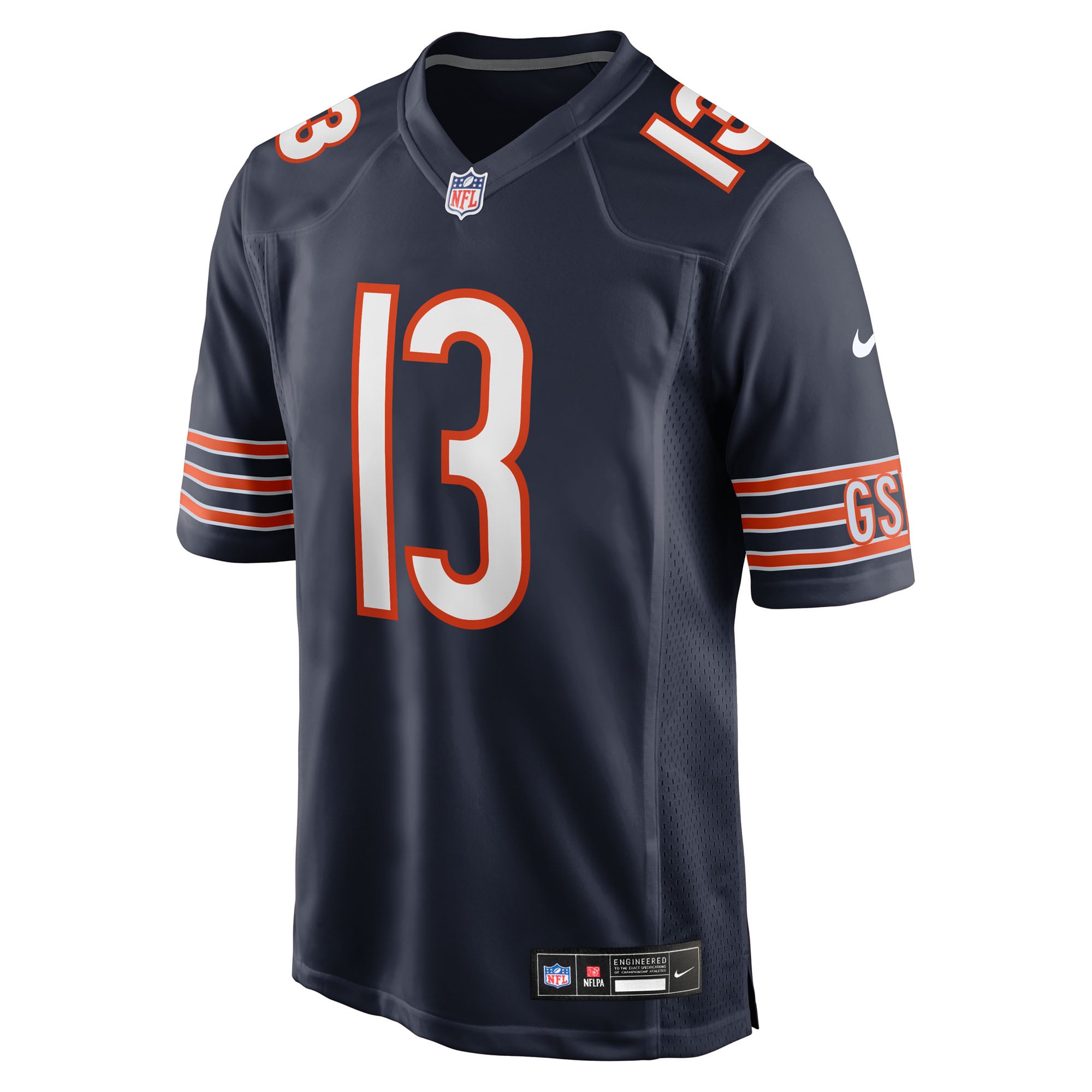 Maurice Alexander Chicago Bears Team Game Jersey - Navy - Image 3