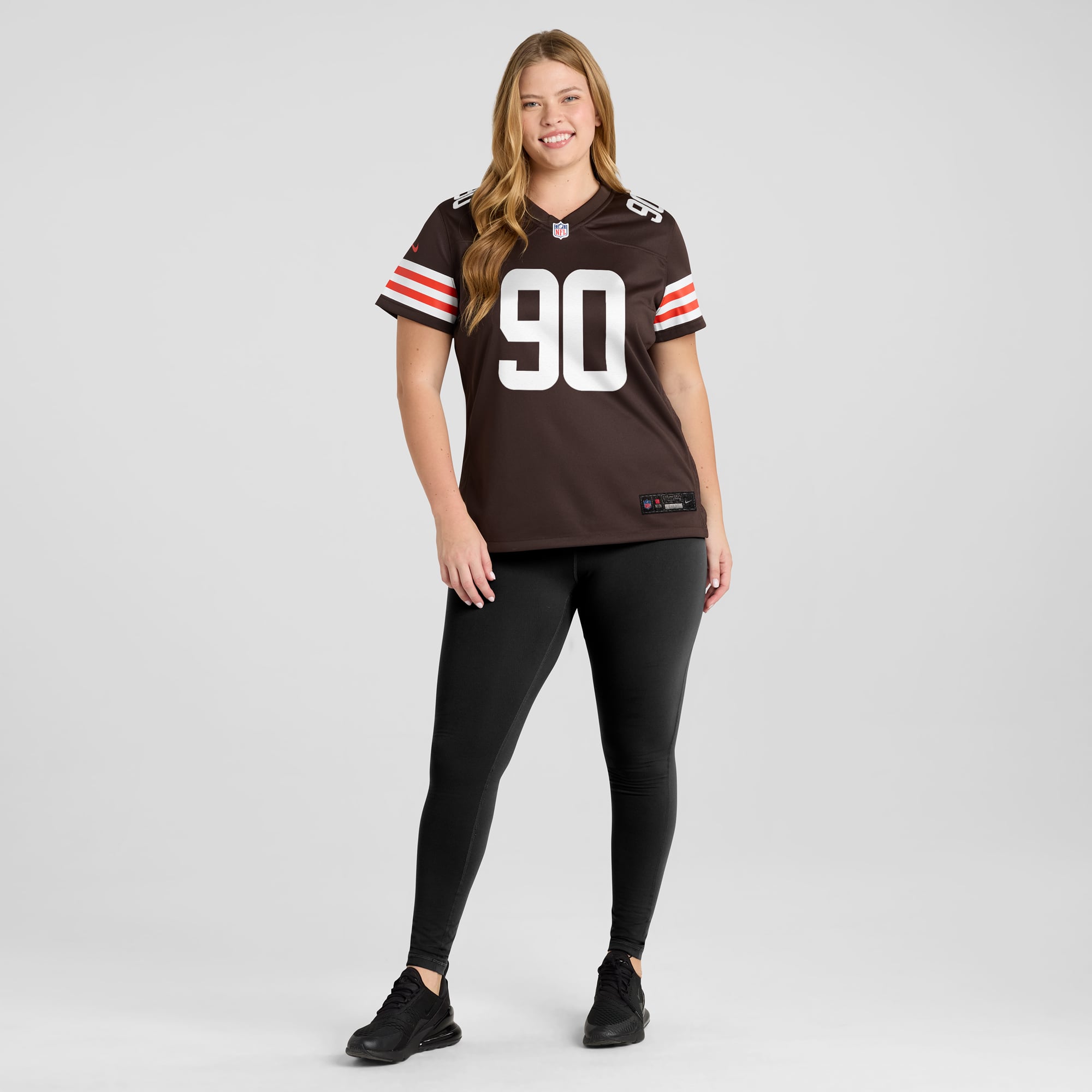 Maurice Hurst II Cleveland Browns Women's Game Jersey - Brown - Image 7