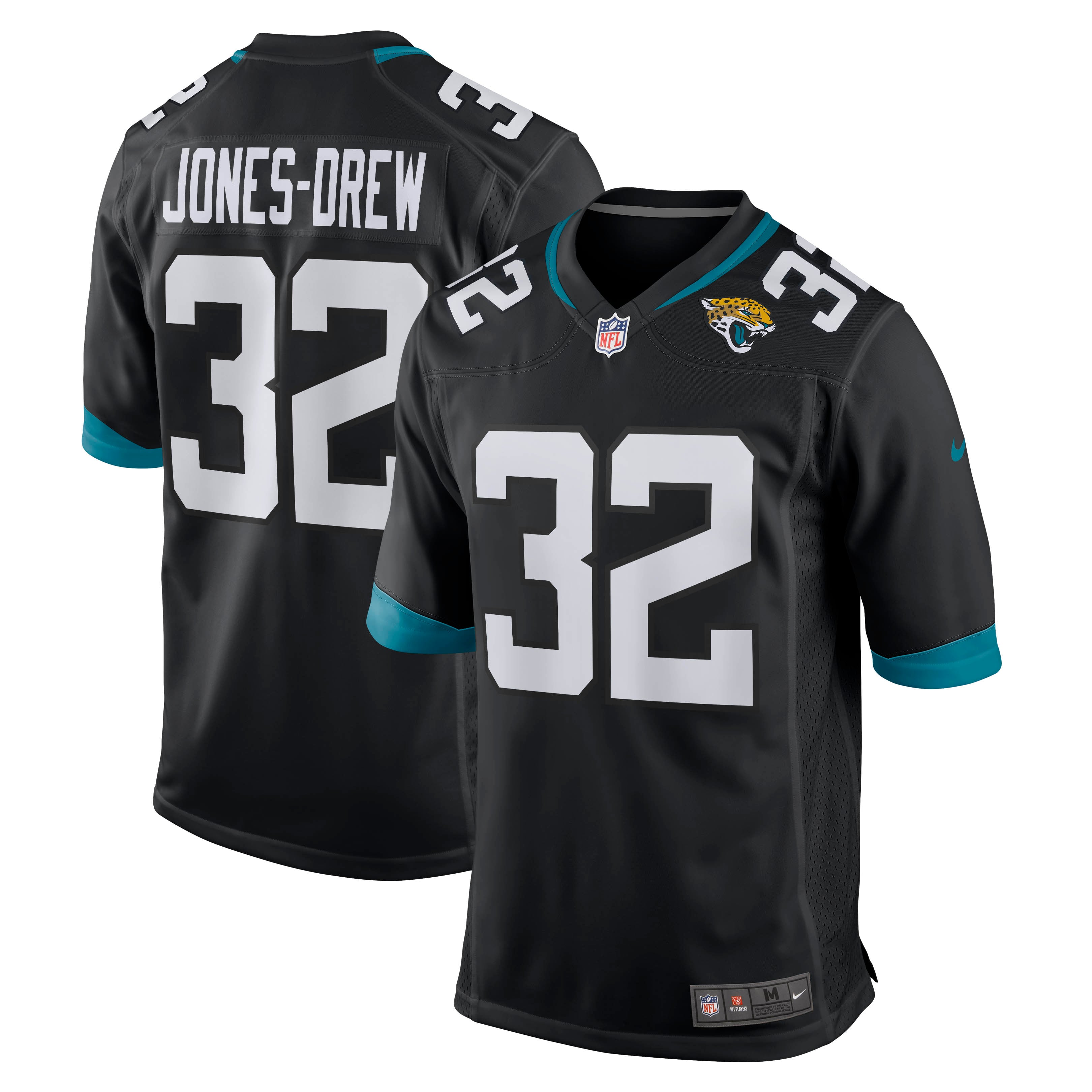 Maurice Jones-Drew Jacksonville Jaguars Retired Player Alternate Game Jersey - Black - Image 2