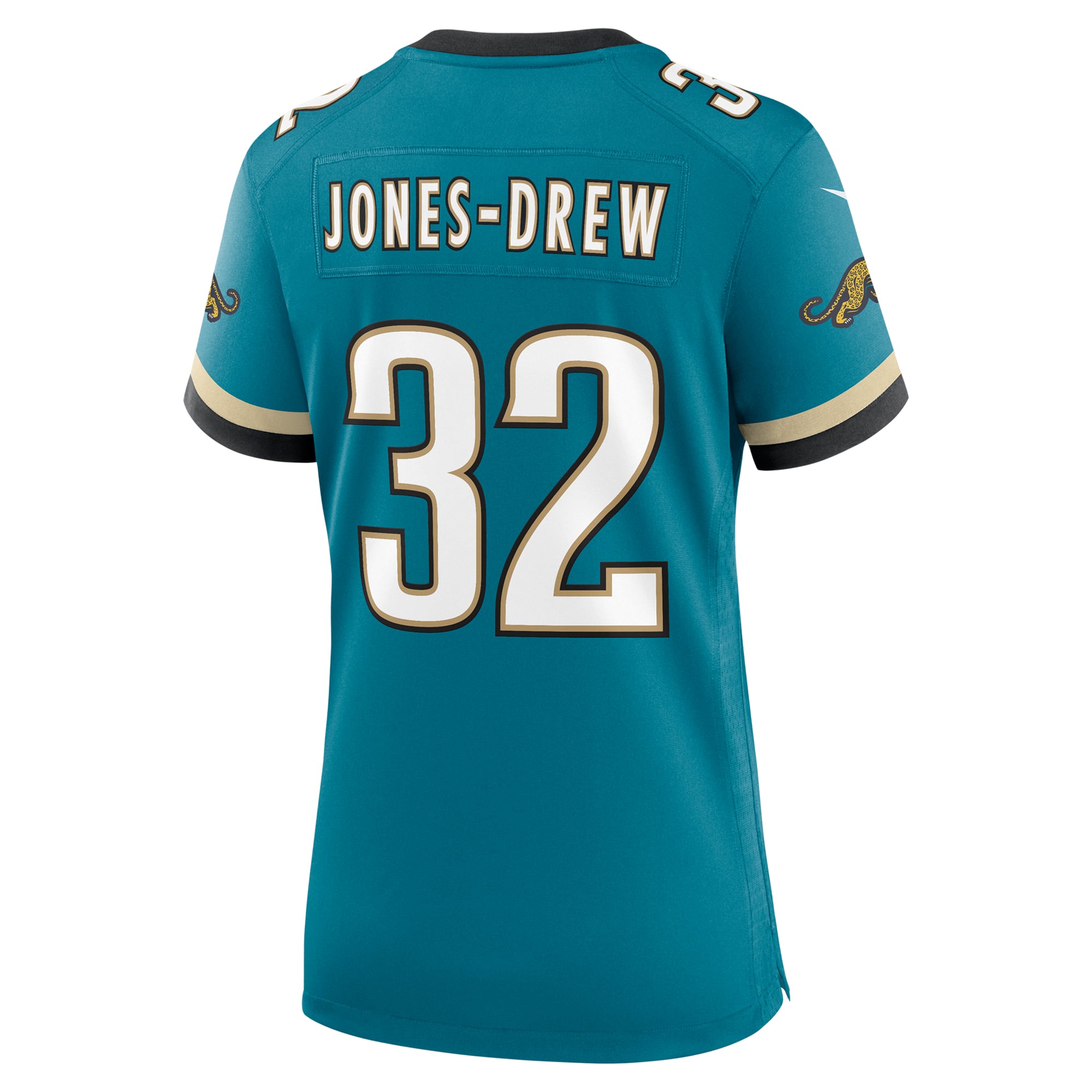 Maurice Jones-Drew Jacksonville Jaguars Women's Prowler Throwback Retired Player Game Jersey - Teal - Image 4