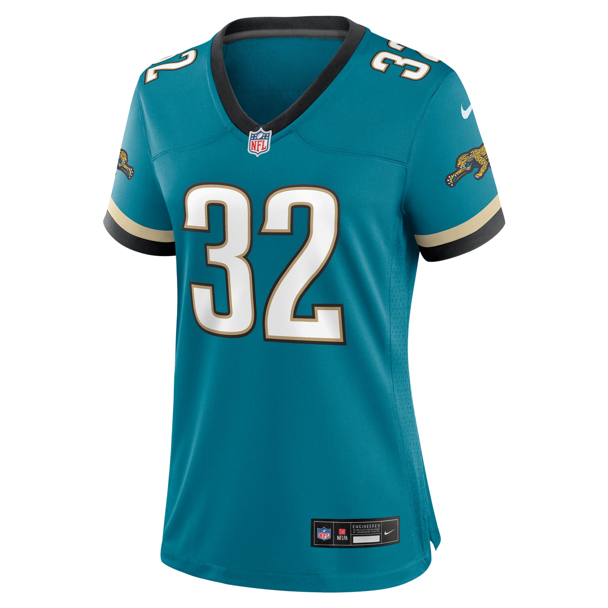 Maurice Jones-Drew Jacksonville Jaguars Women's Prowler Throwback Retired Player Game Jersey - Teal - Image 3