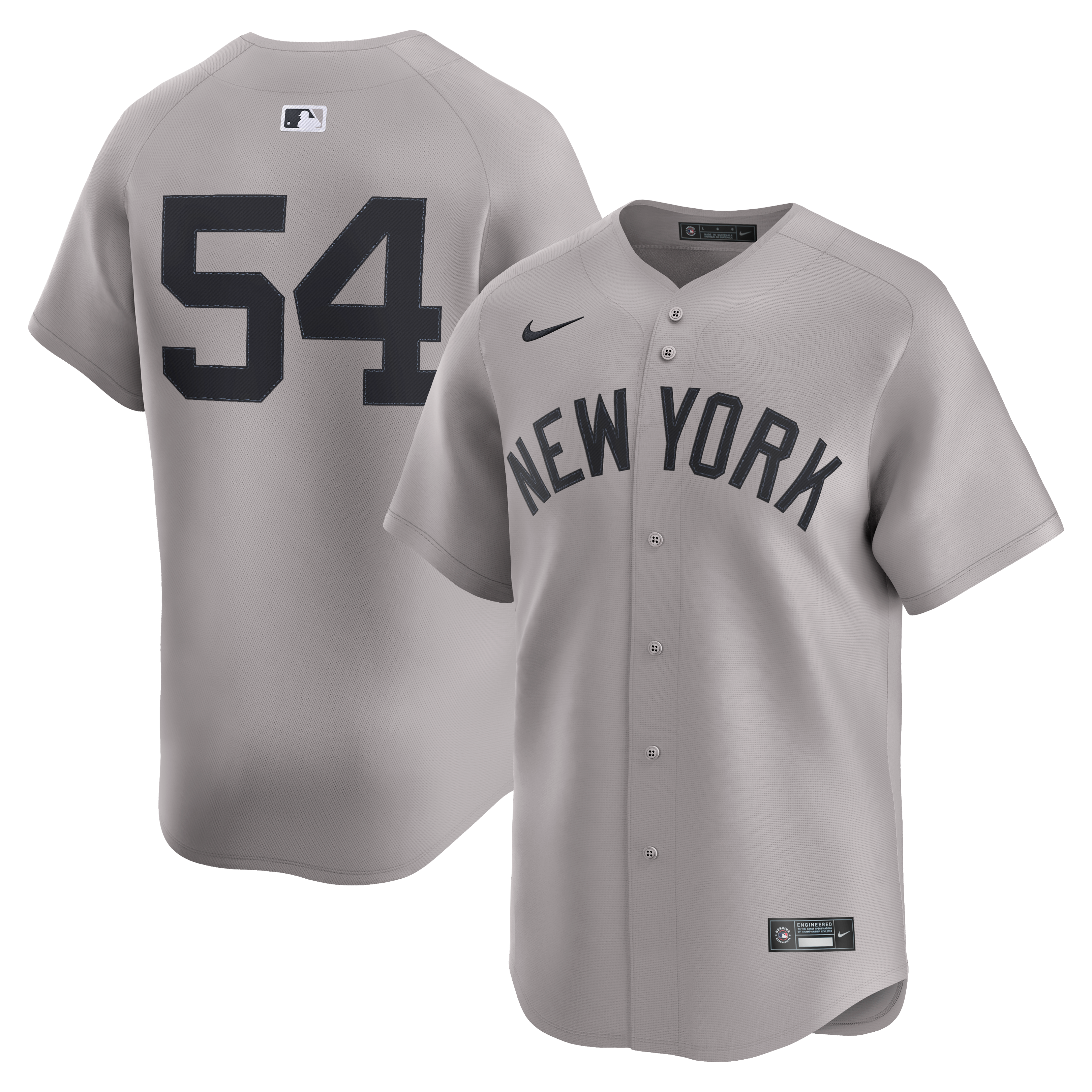 Max Fried New York Yankees Home Limited Player Jersey - Gray - Image 2