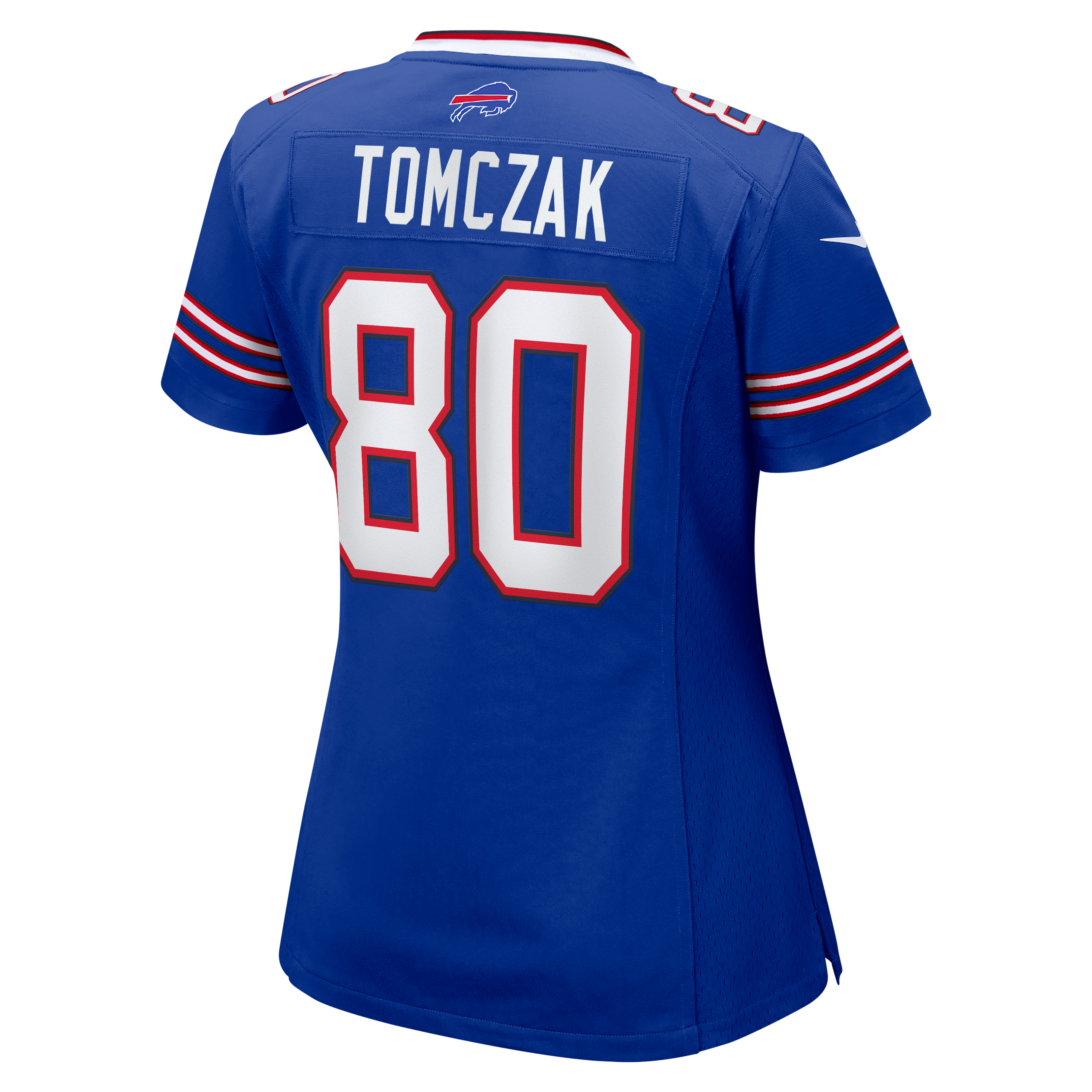 Max Tomczak Buffalo Bills Women's Team Game Jersey - Royal - Image 6