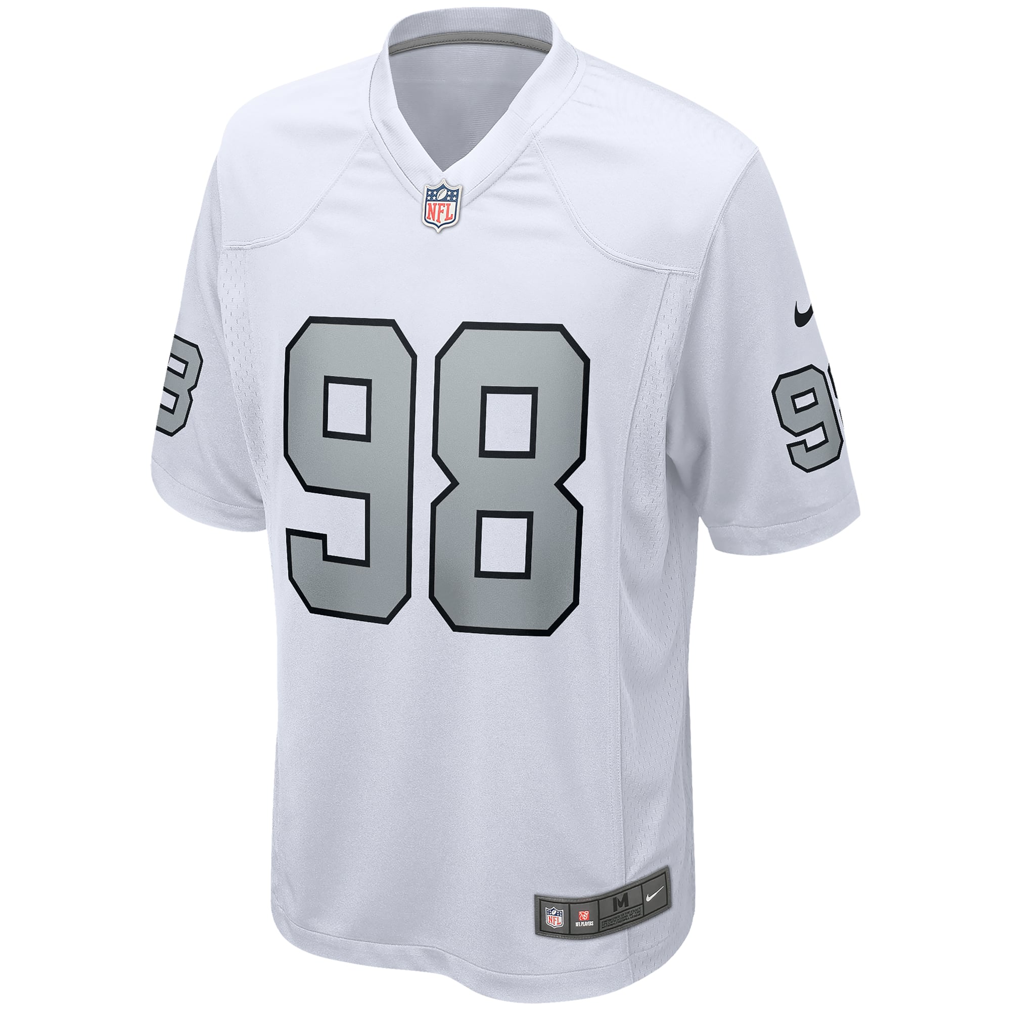 Maxx Crosby Las Vegas Raiders Game Jersey - White - Image 3