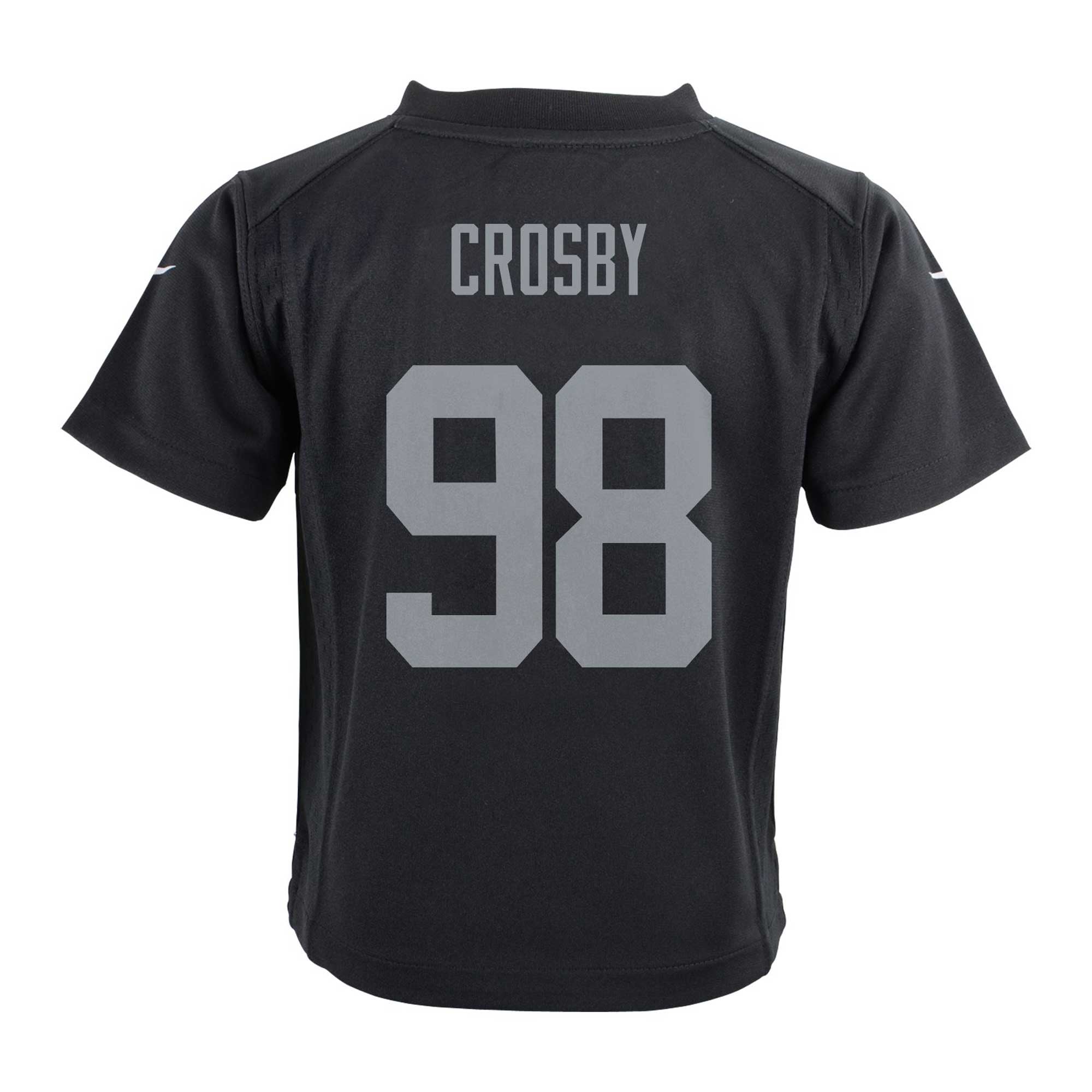 Maxx Crosby Las Vegas Raiders Infant Team Player Game Jersey - Black - Image 4