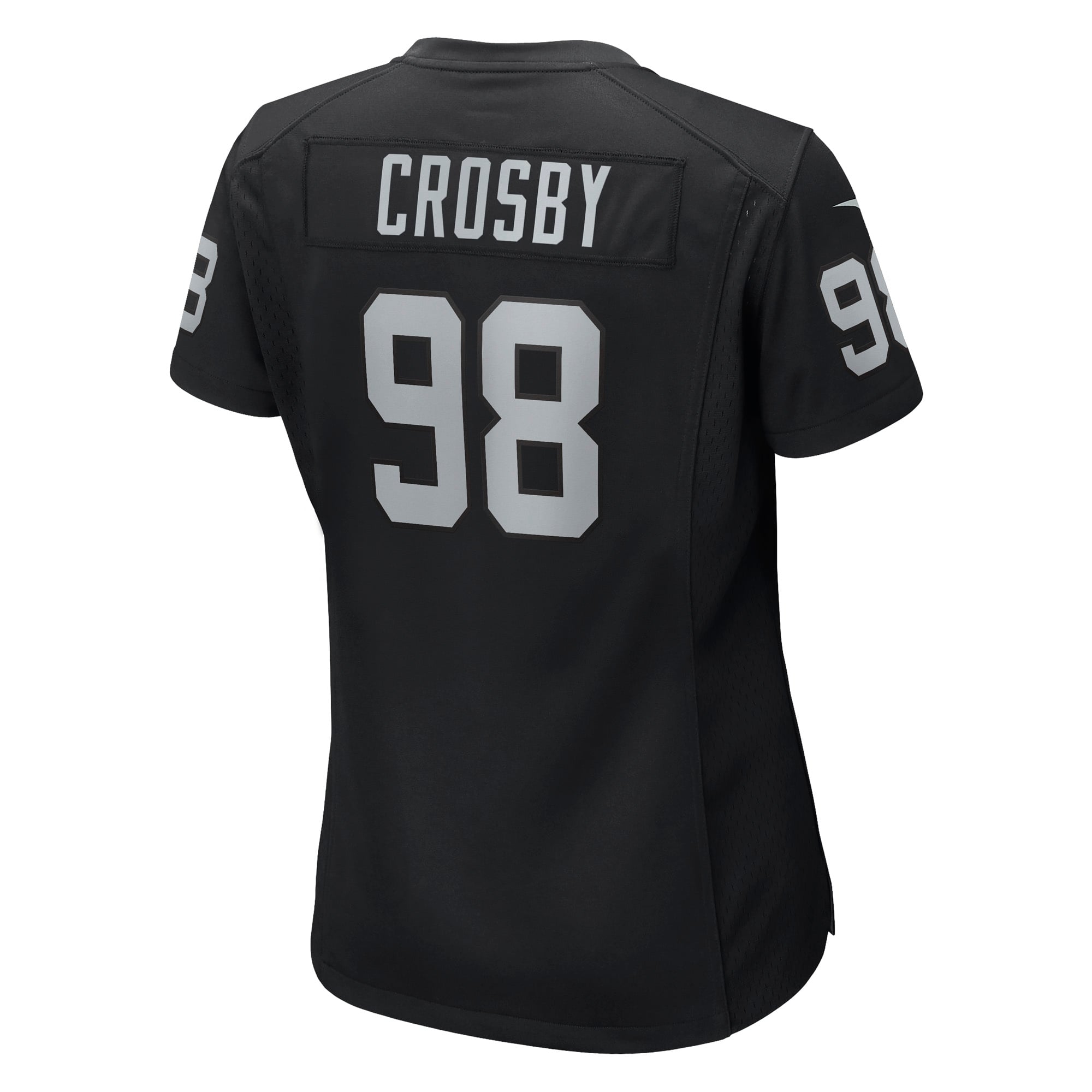 Maxx Crosby Las Vegas Raiders Women's Game Jersey - White - Black - Image 4