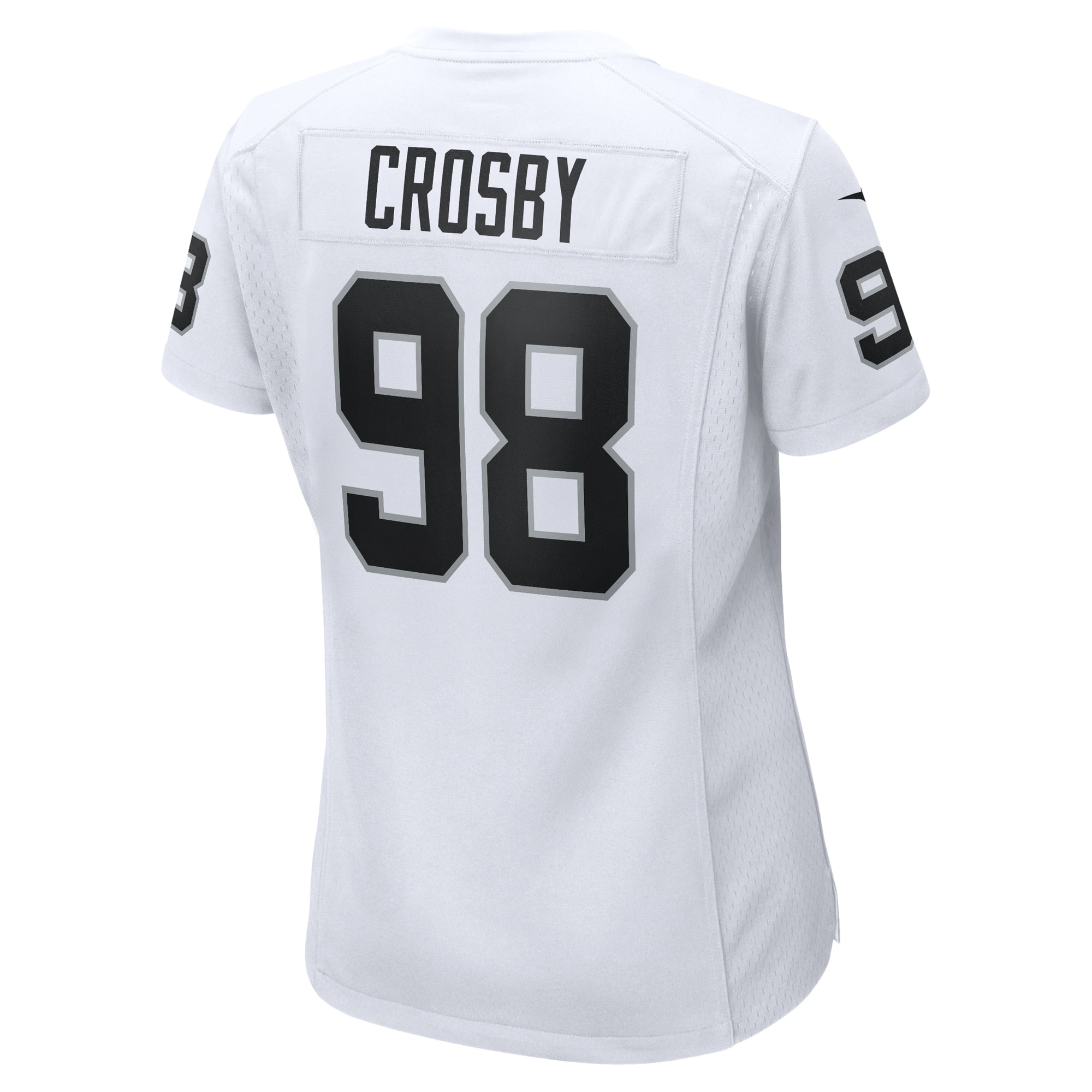 Maxx Crosby Las Vegas Raiders Women's Game Jersey - White - White - Image 4