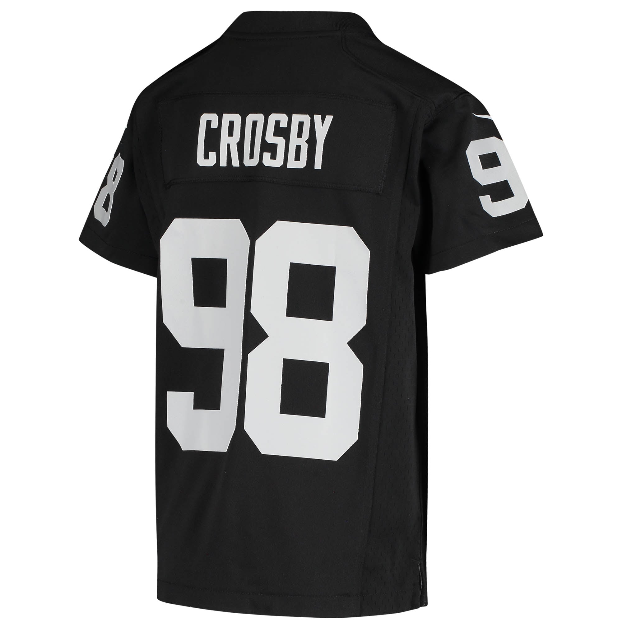 Maxx Crosby Las Vegas Raiders Youth Game Jersey - Black - Image 4