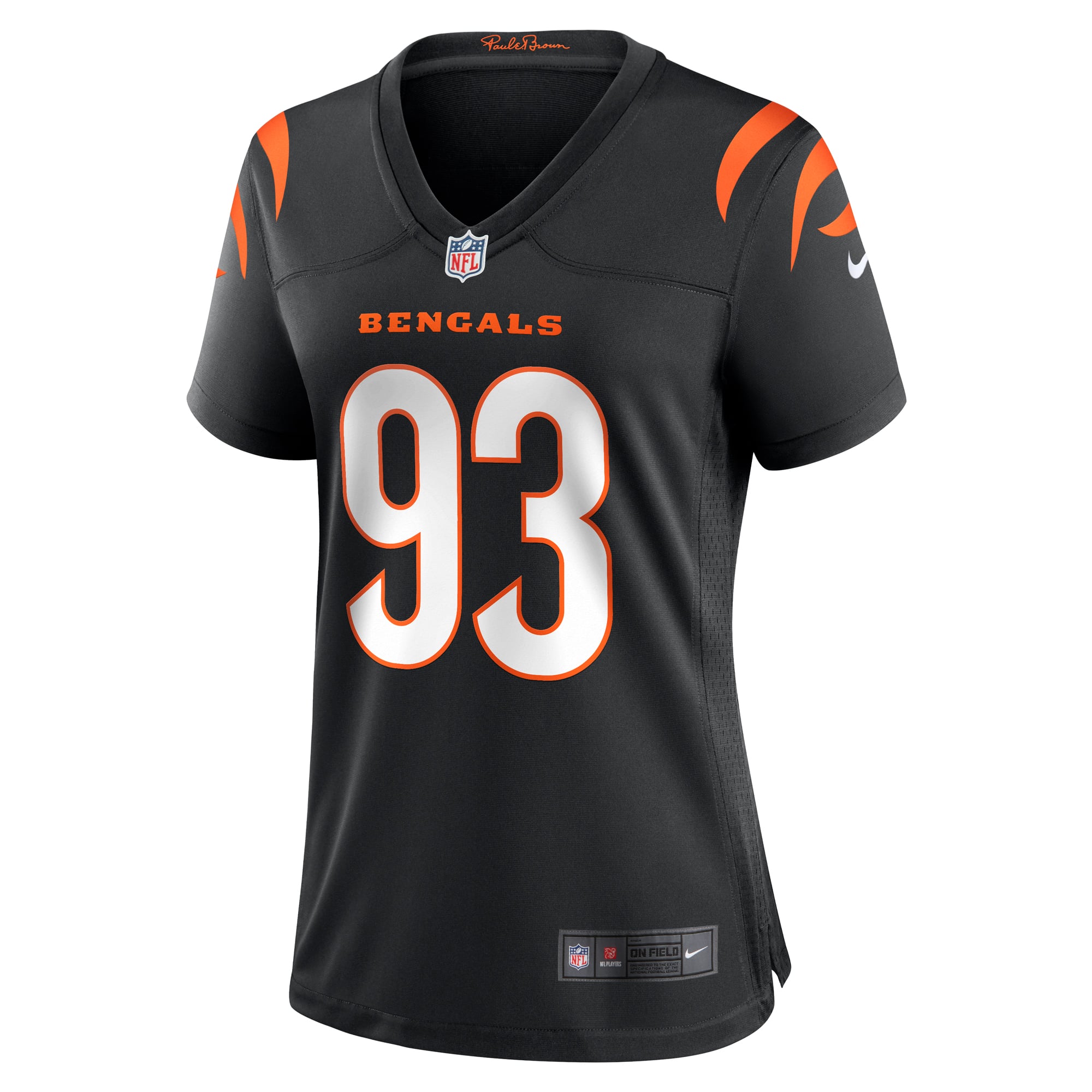 McKinnley Jackson Cincinnati Bengals Women's Game Jersey - Black - Image 3