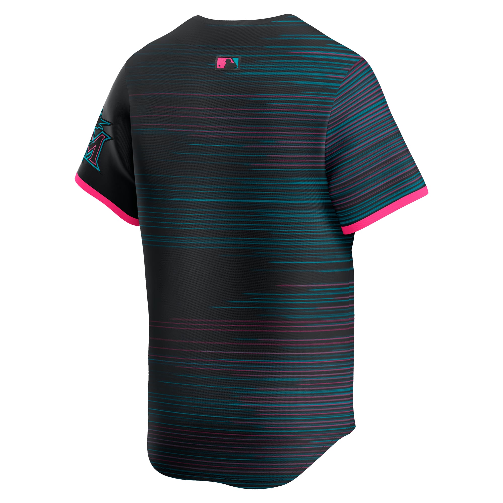 Miami Marlins 2025 City Connect Limited Jersey - Black - Image 4
