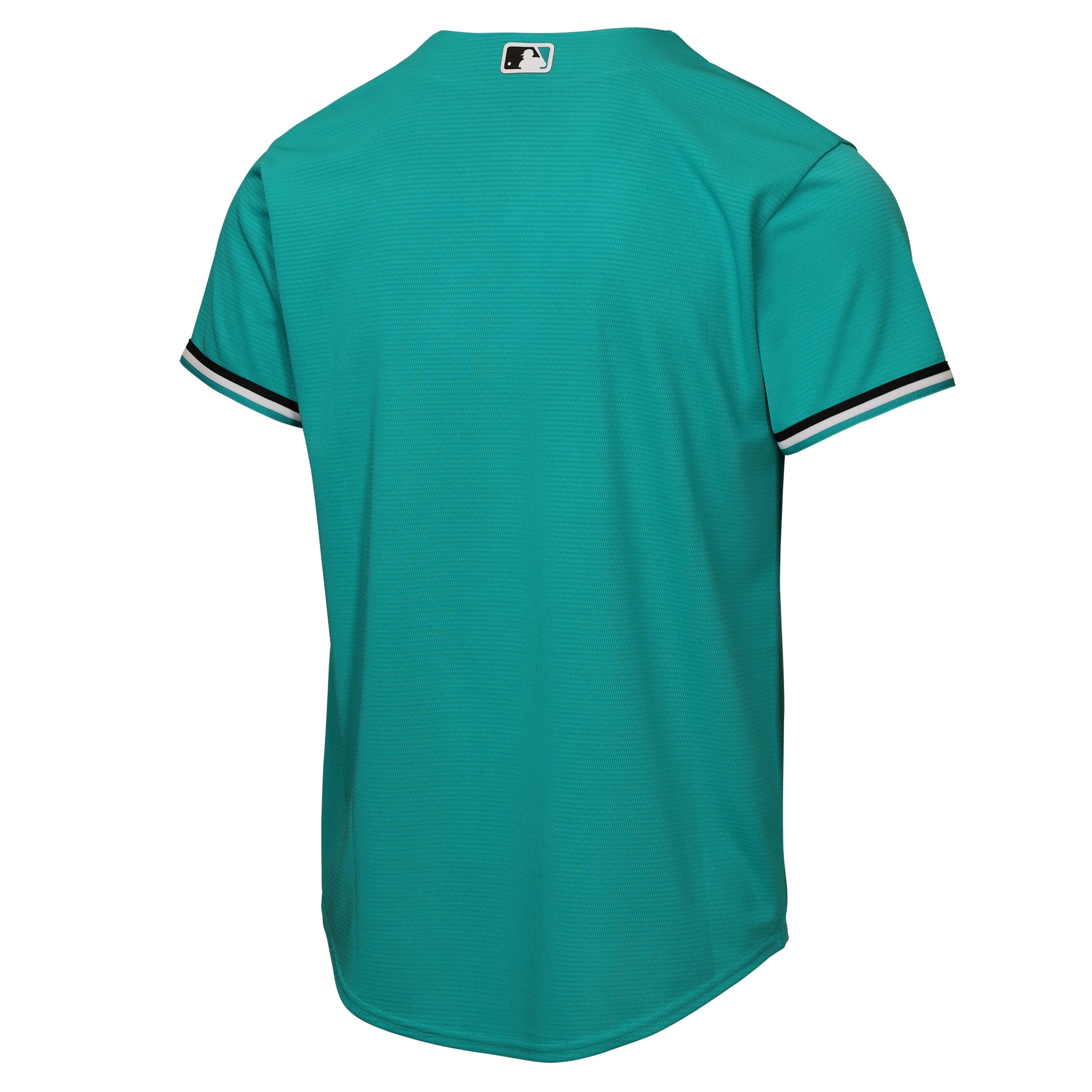 Miami Marlins Youth Alternate Jersey - Teal - Image 4