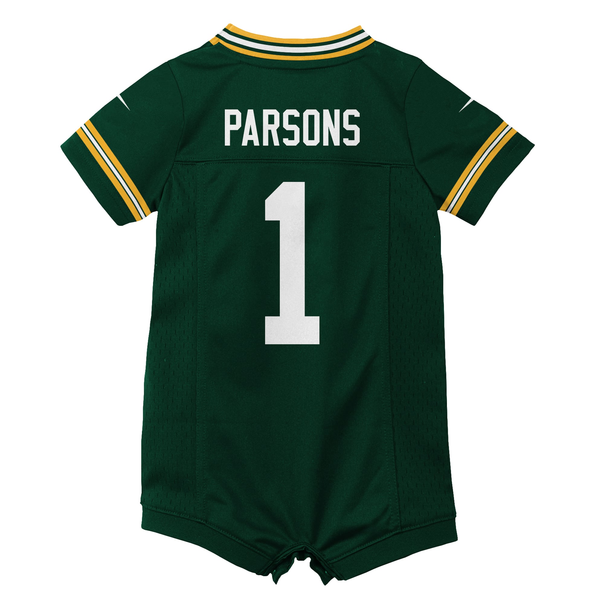 Micah Parsons Green Bay Packers Newborn Romper Game Jersey - Green - Image 4