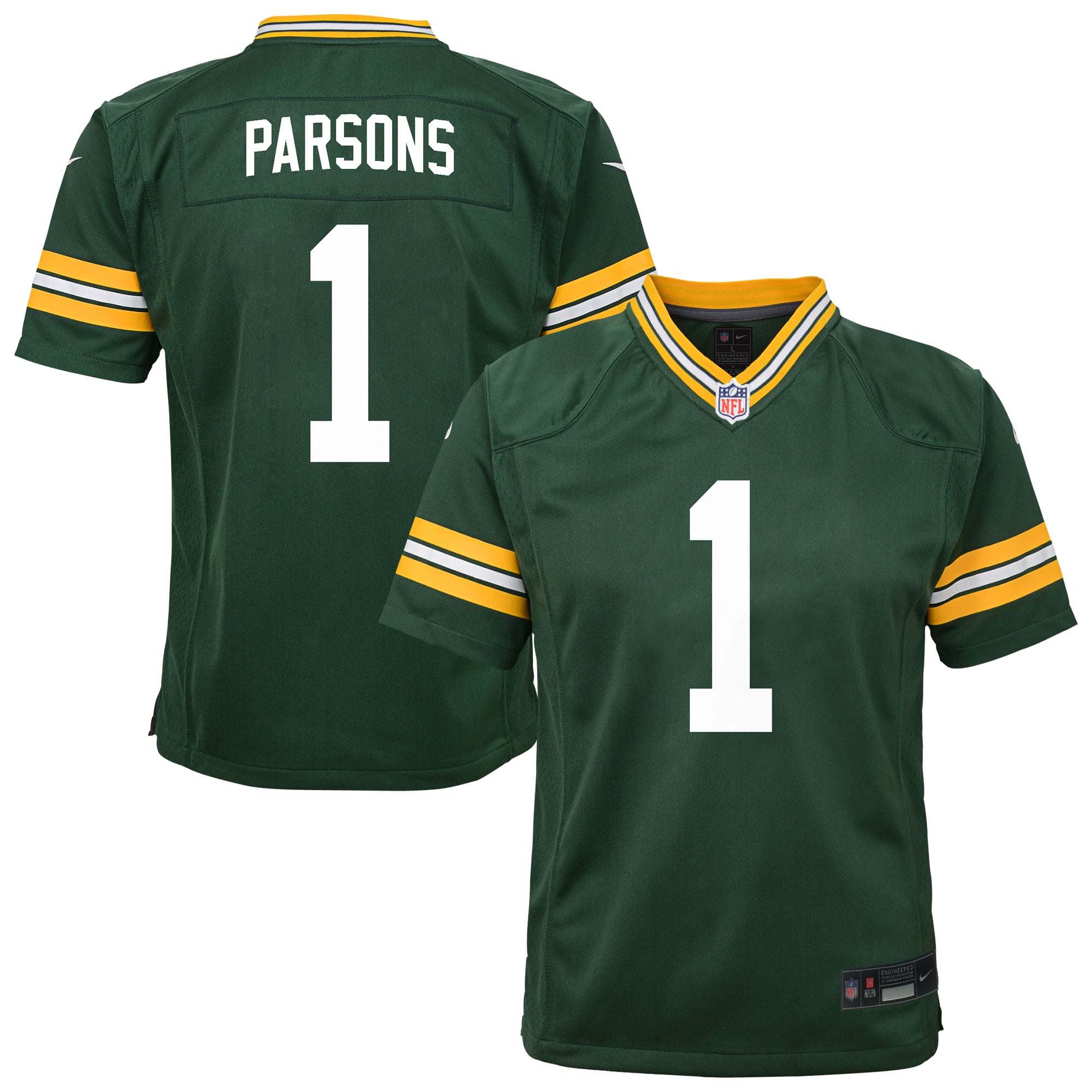 Micah Parsons Green Bay Packers Preschool Team Game Jersey - Green