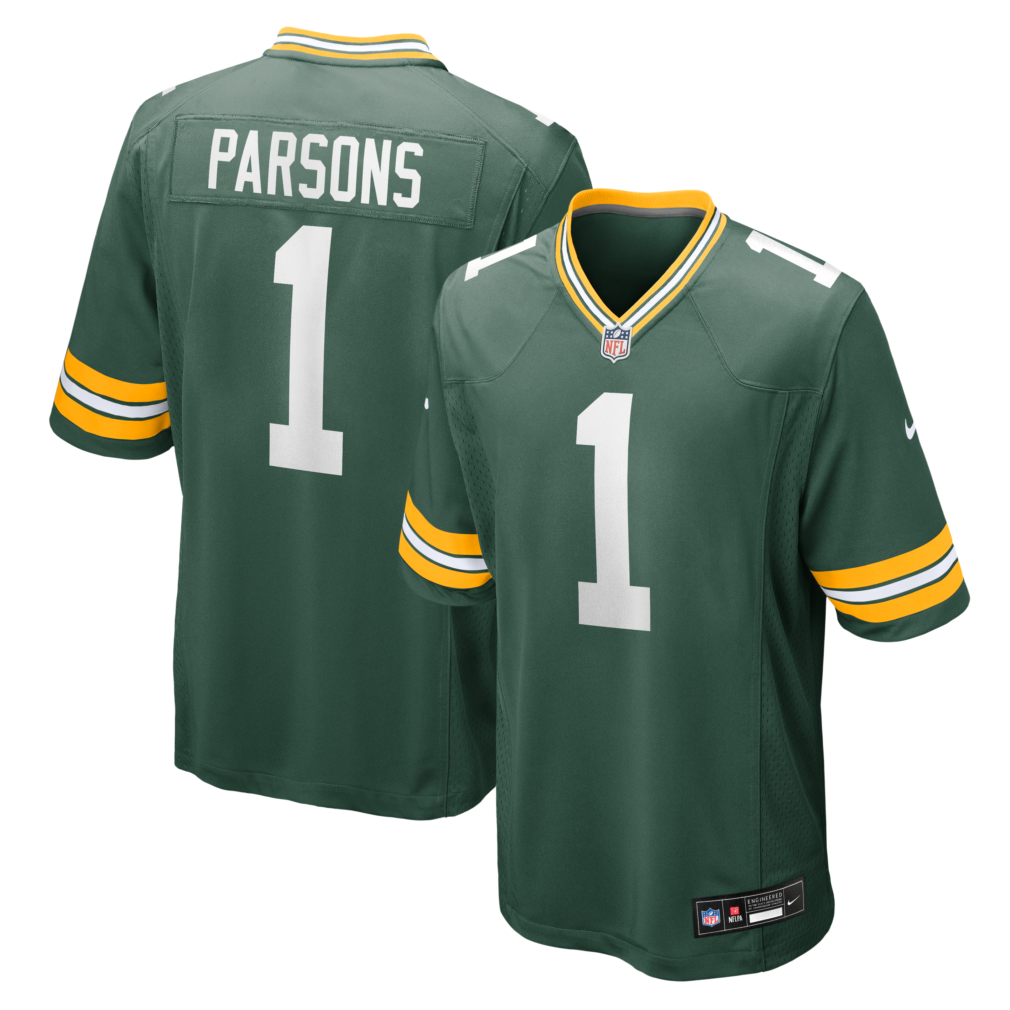 Micah Parsons Green Bay Packers The 1923 Classic Game Jersey - Green - Image 2