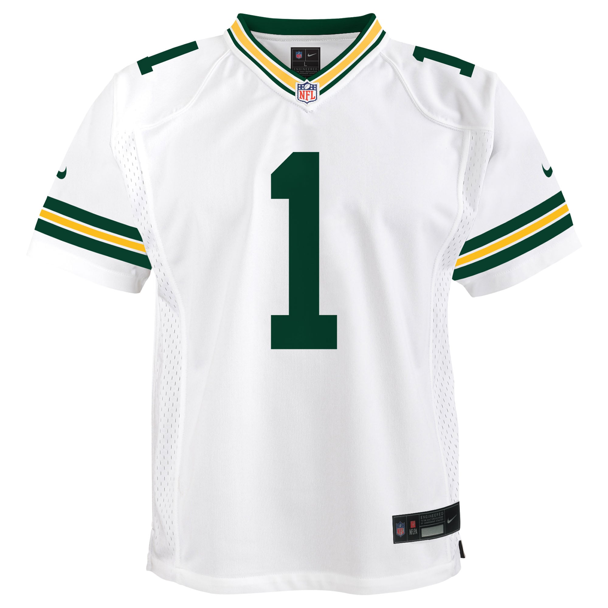 Micah Parsons Green Bay Packers Youth Game Player Jersey - White - Image 3