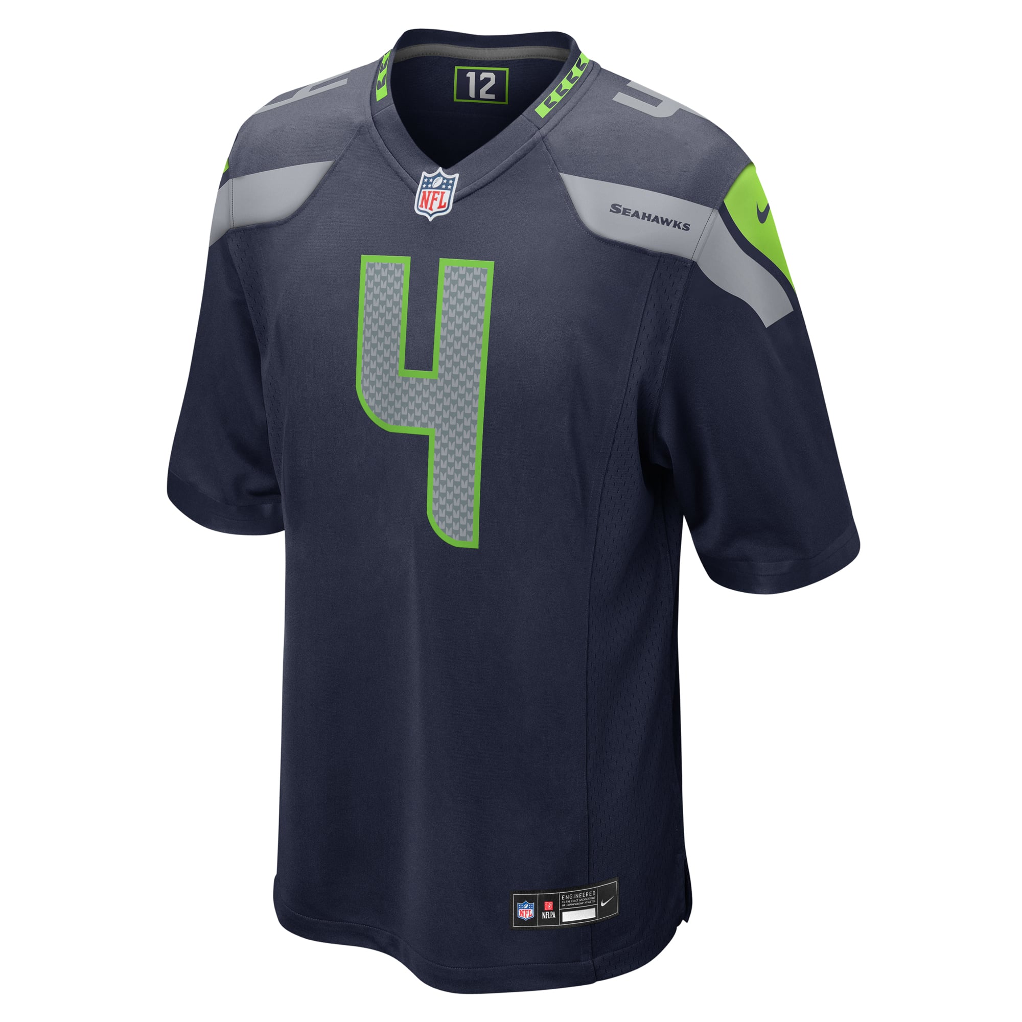 Michael Dickson Seattle Seahawks Game Jersey - College Navy - Image 3
