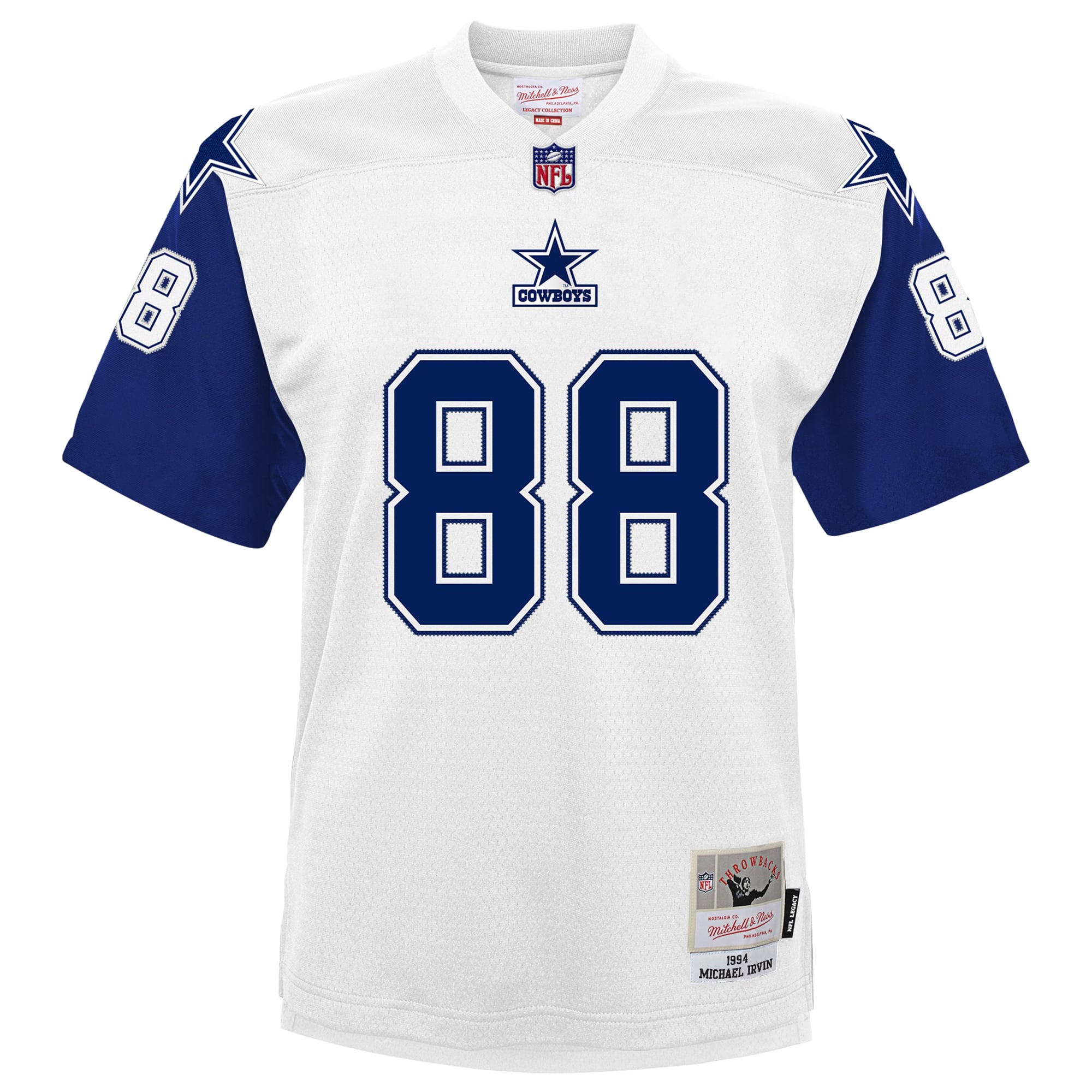 Michael Irvin Dallas Cowboys Infant 1994 Alternate Legacy Jersey - White - Image 3