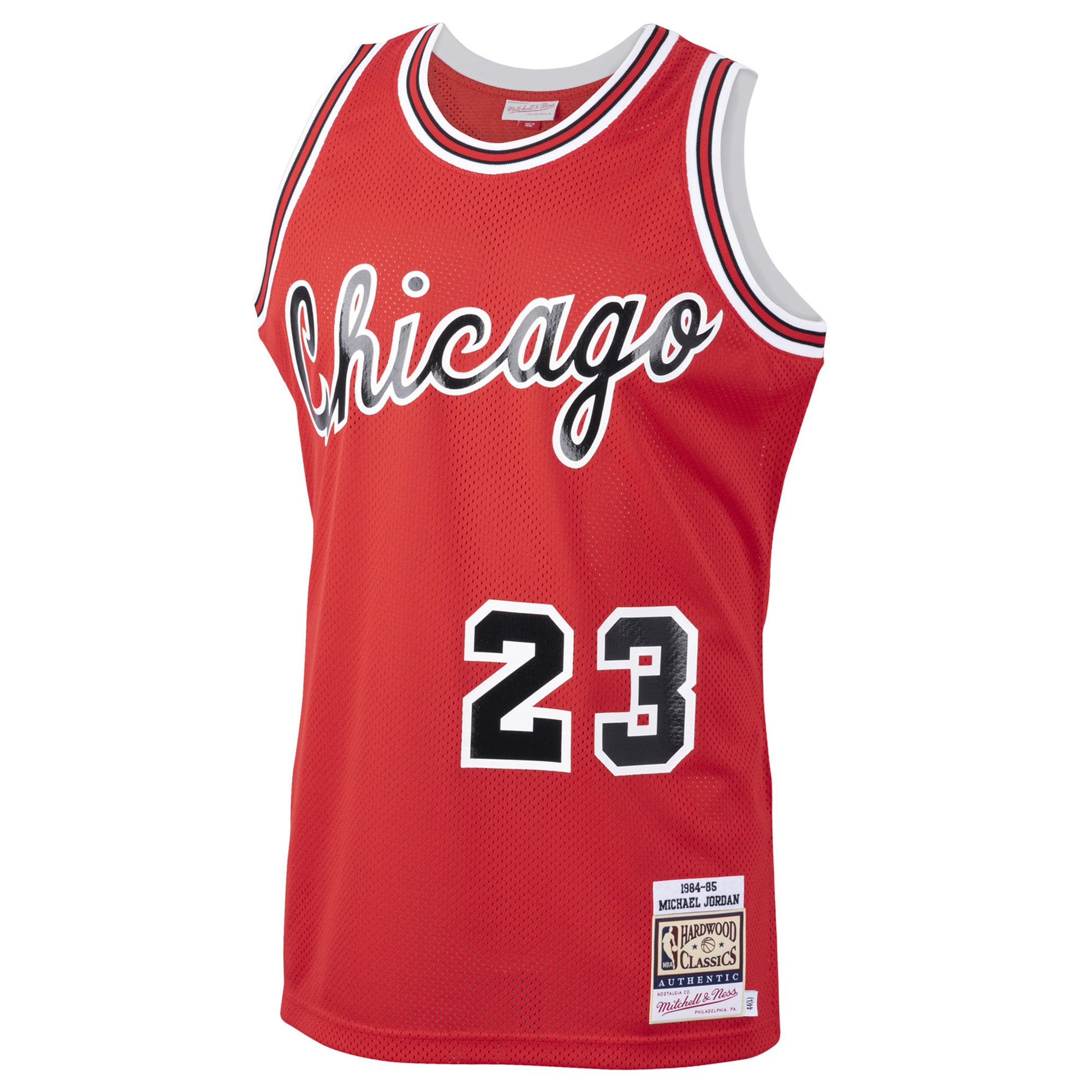 Michael Jordan Chicago Bulls 1984/85 Hardwood Classics Rookie Jersey - Red - Image 3