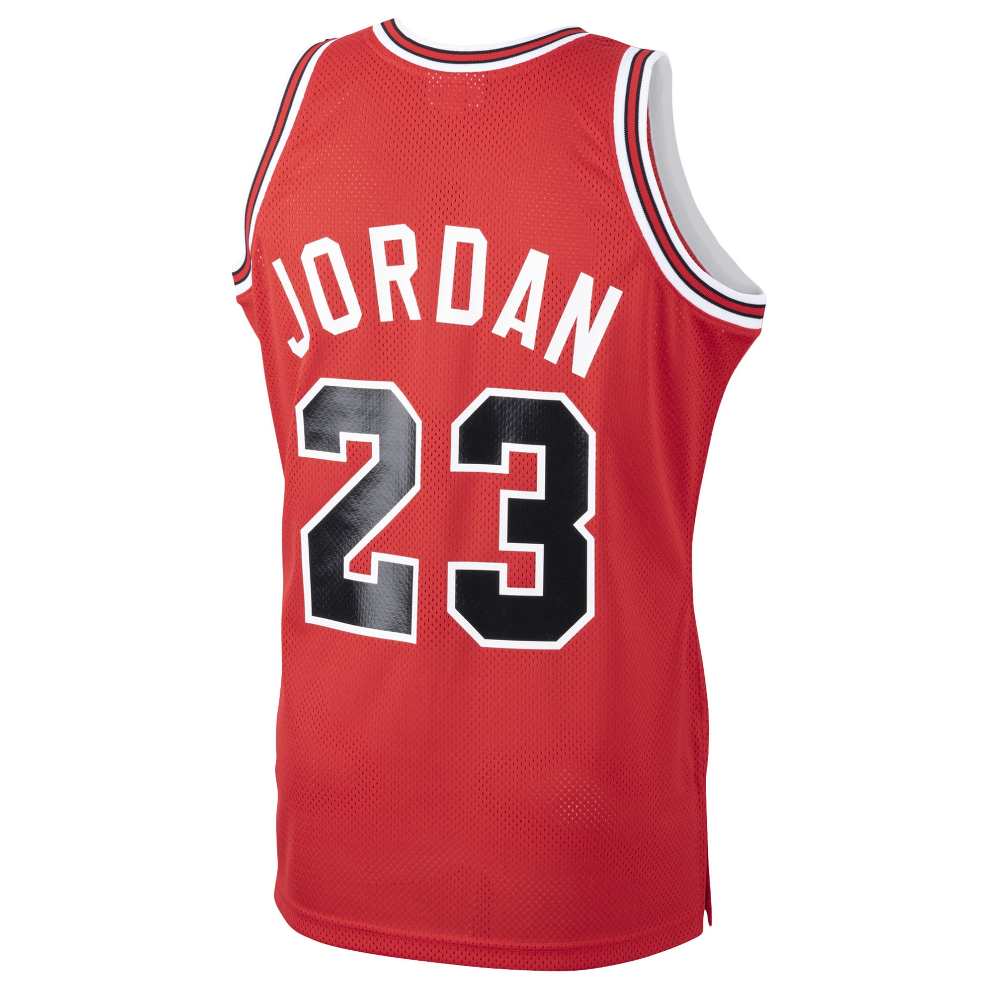 Michael Jordan Chicago Bulls 1984/85 Hardwood Classics Rookie Jersey - Red - Image 4