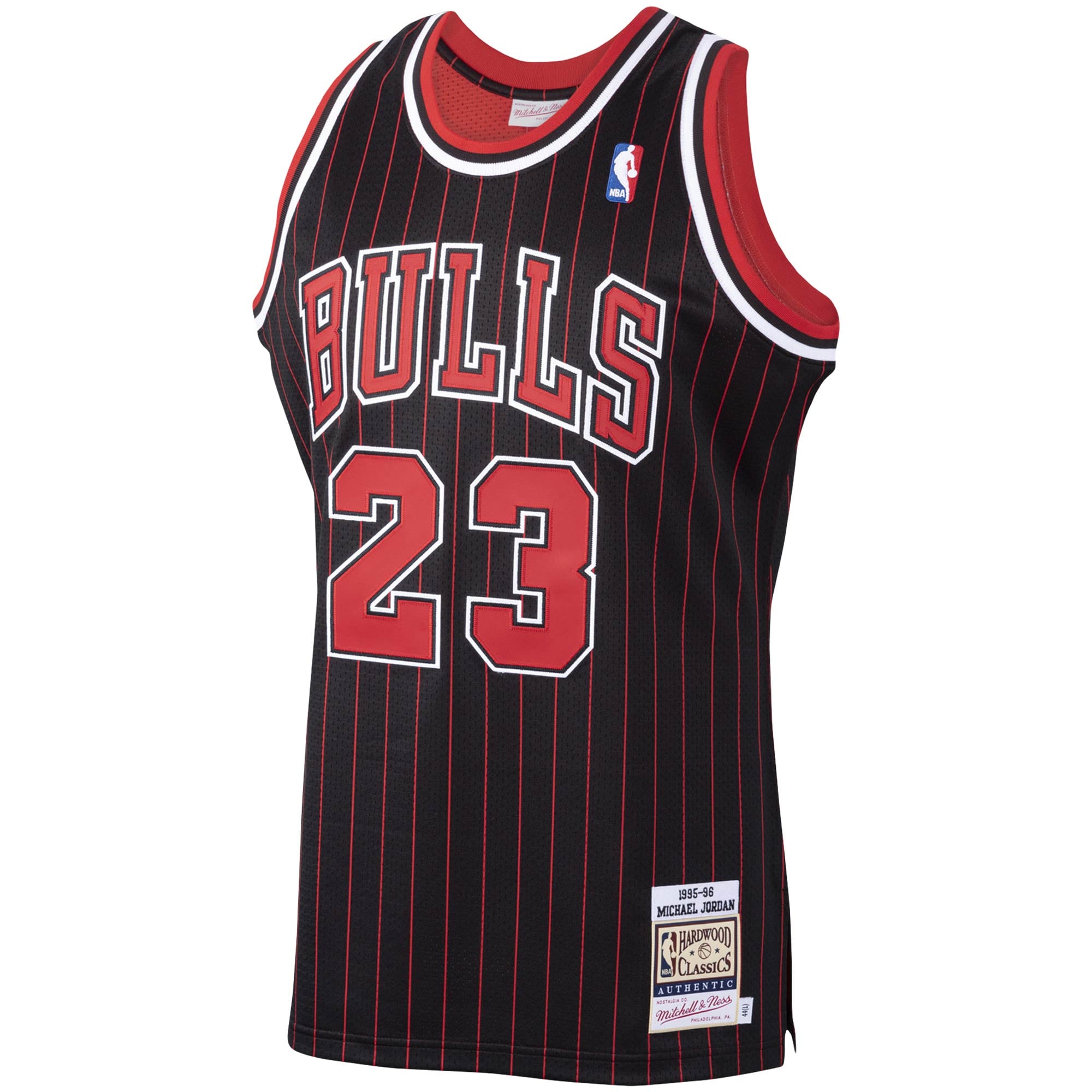 Michael Jordan Chicago Bulls 1995/96 Hardwood Classics Jersey - Black - Image 3