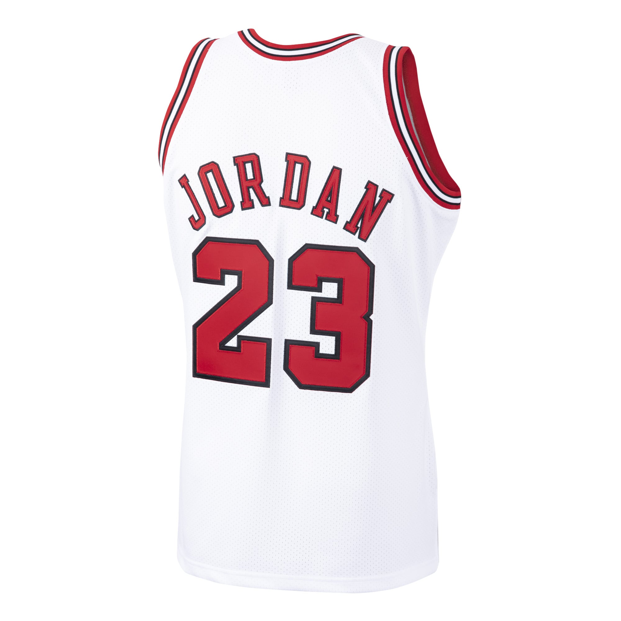 Michael Jordan Chicago Bulls 1995/96 Hardwood Classics Jersey - White - Image 4