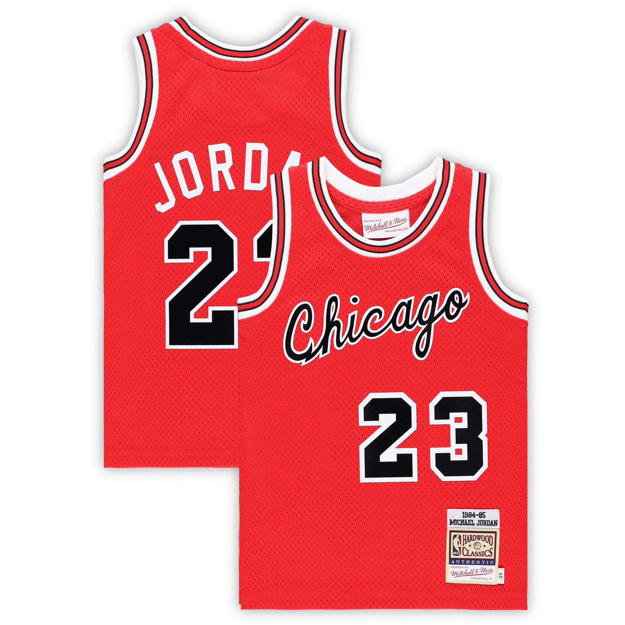Michael Jordan Chicago Bulls Infant 1984/85 Hardwood Classics Jersey - Red - Image 2