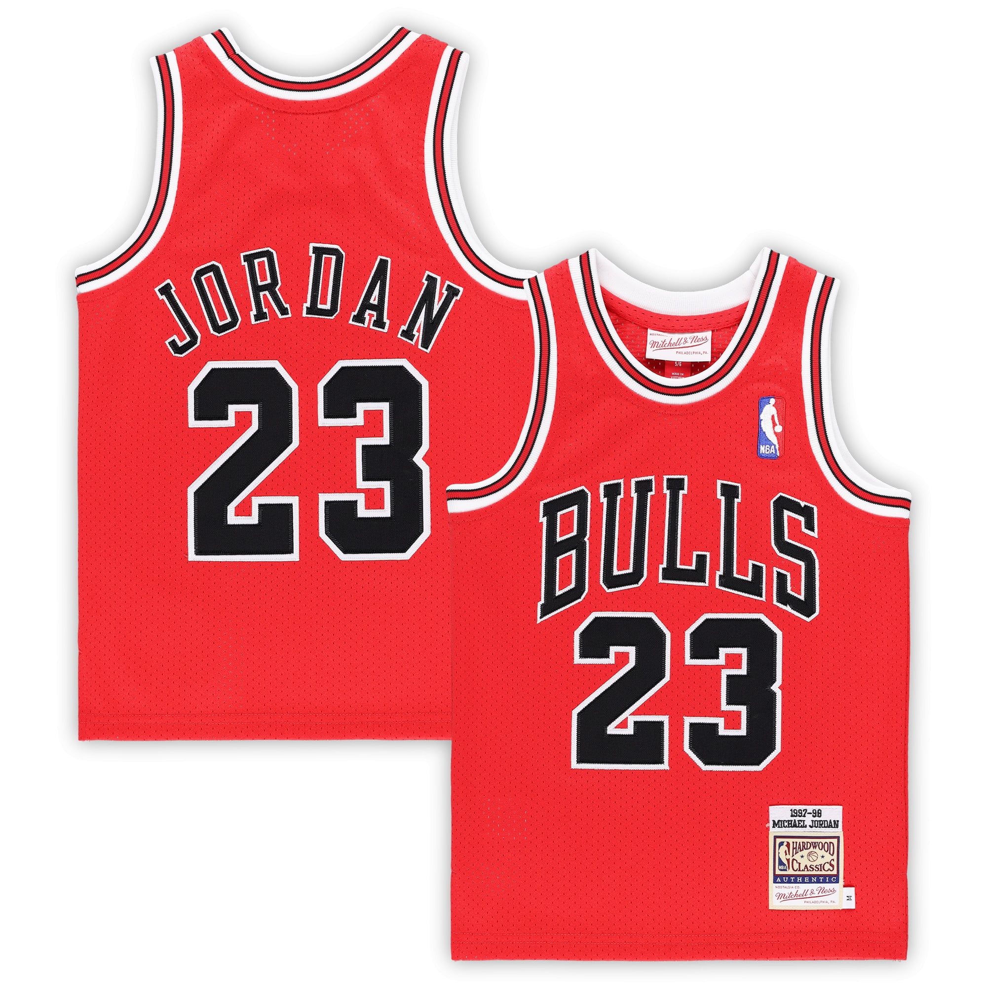 Michael Jordan Chicago Bulls Preschool 1996/97 Hardwood Classics Jersey - Red