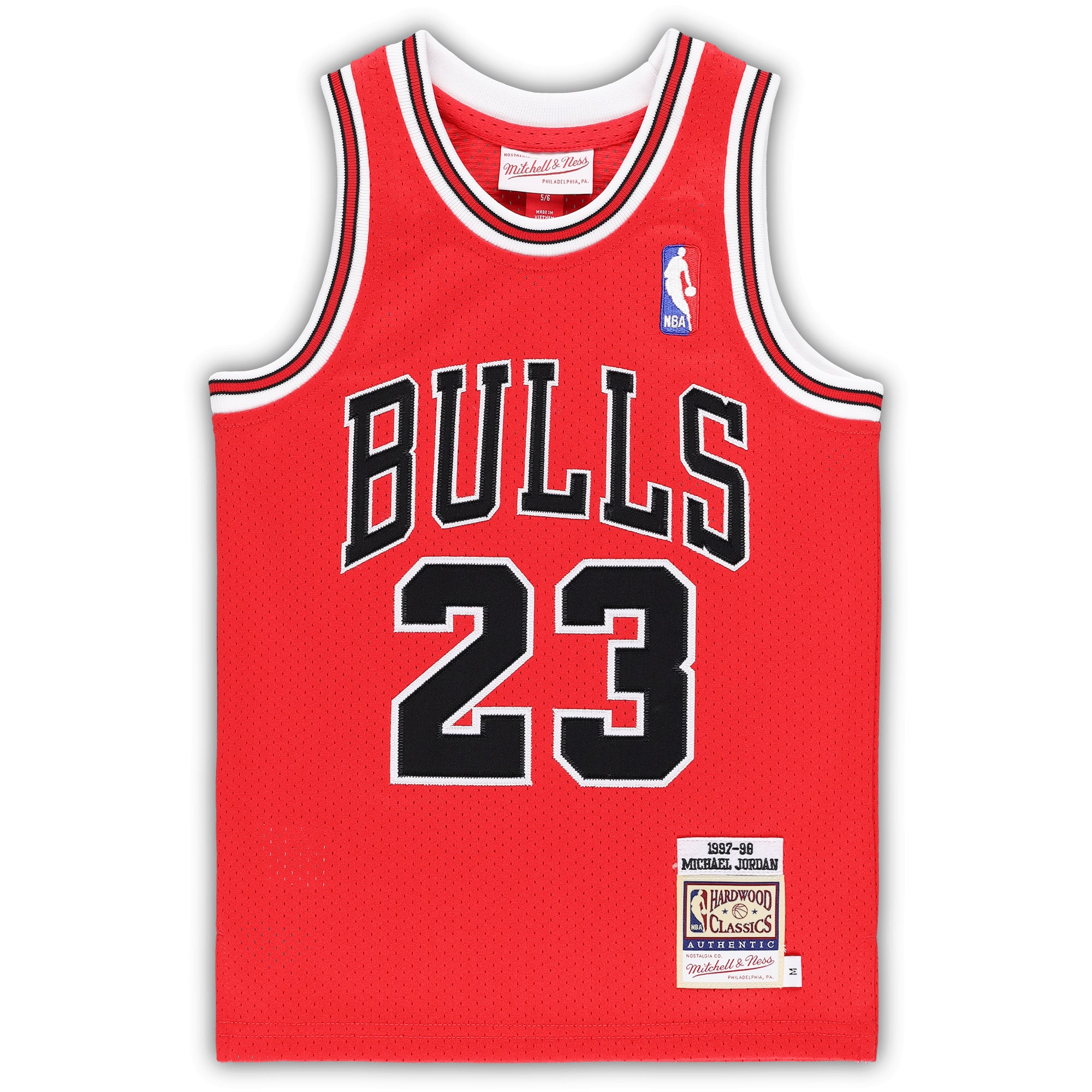 Michael Jordan Chicago Bulls Preschool 1996/97 Hardwood Classics Jersey - Red - Image 3