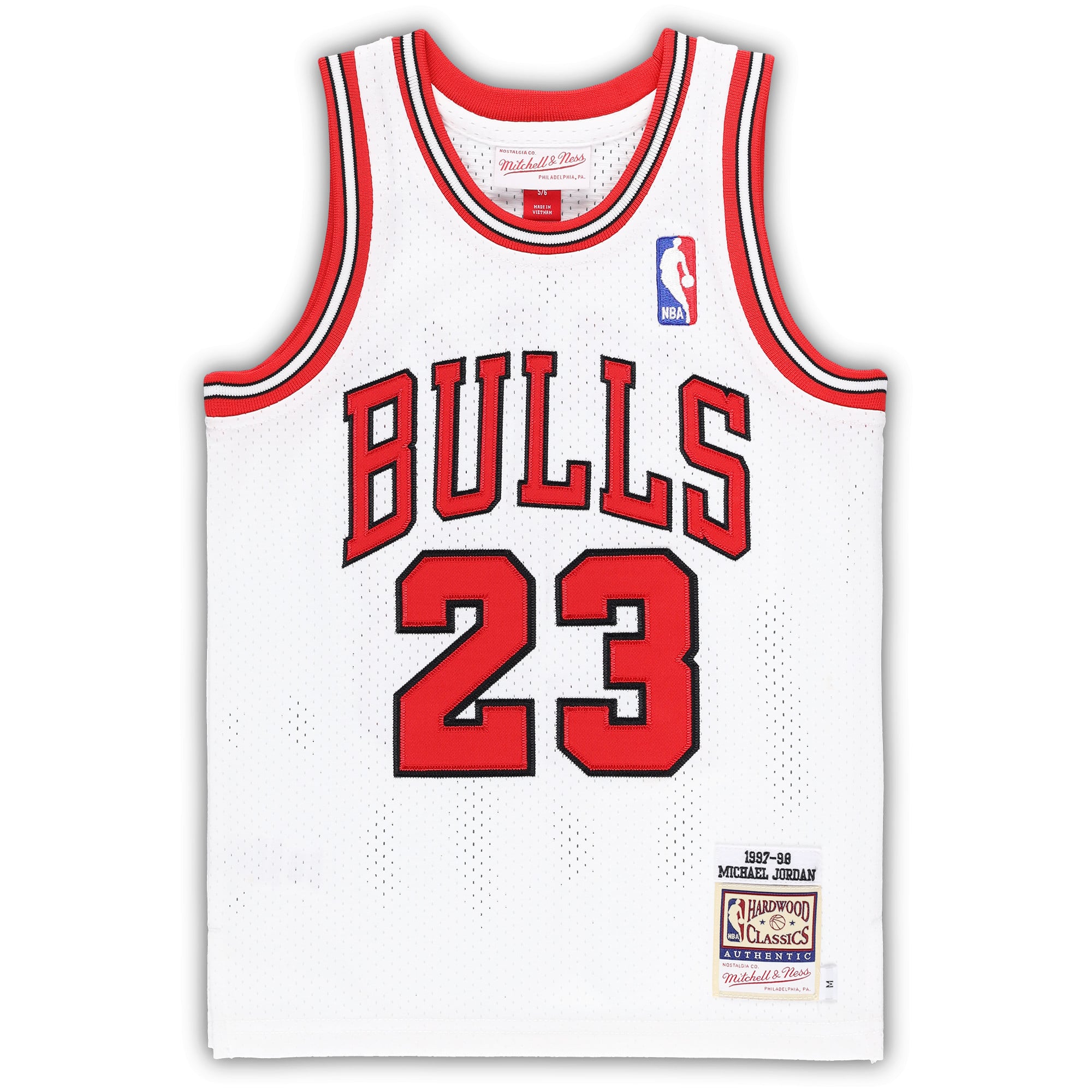 Michael Jordan Chicago Bulls Preschool 1997/98 Hardwood Classics Jersey - White - Image 3