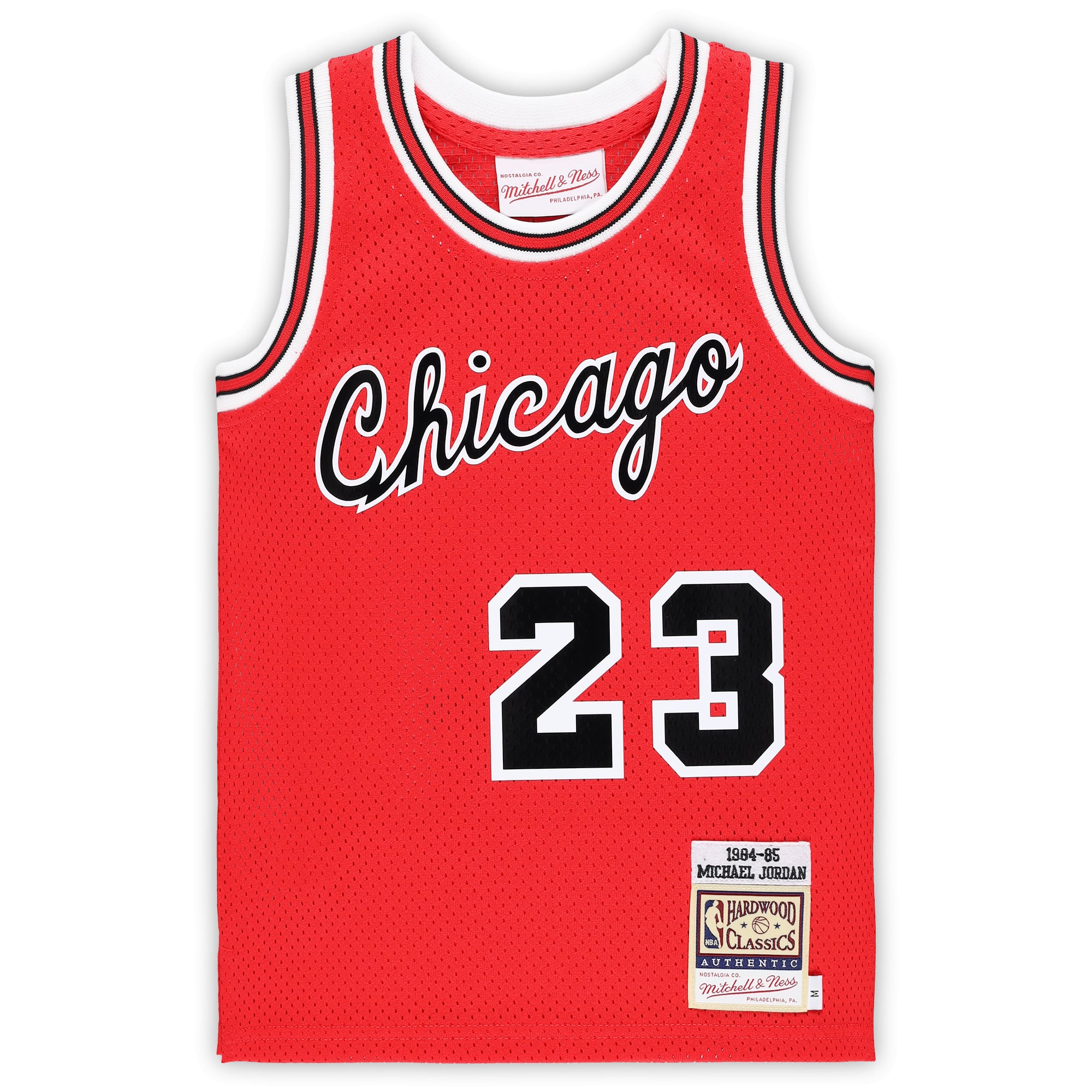 Michael Jordan Chicago Bulls Preschool Hardwood Classics 1984/85 Swingman Jersey - Red - Image 3
