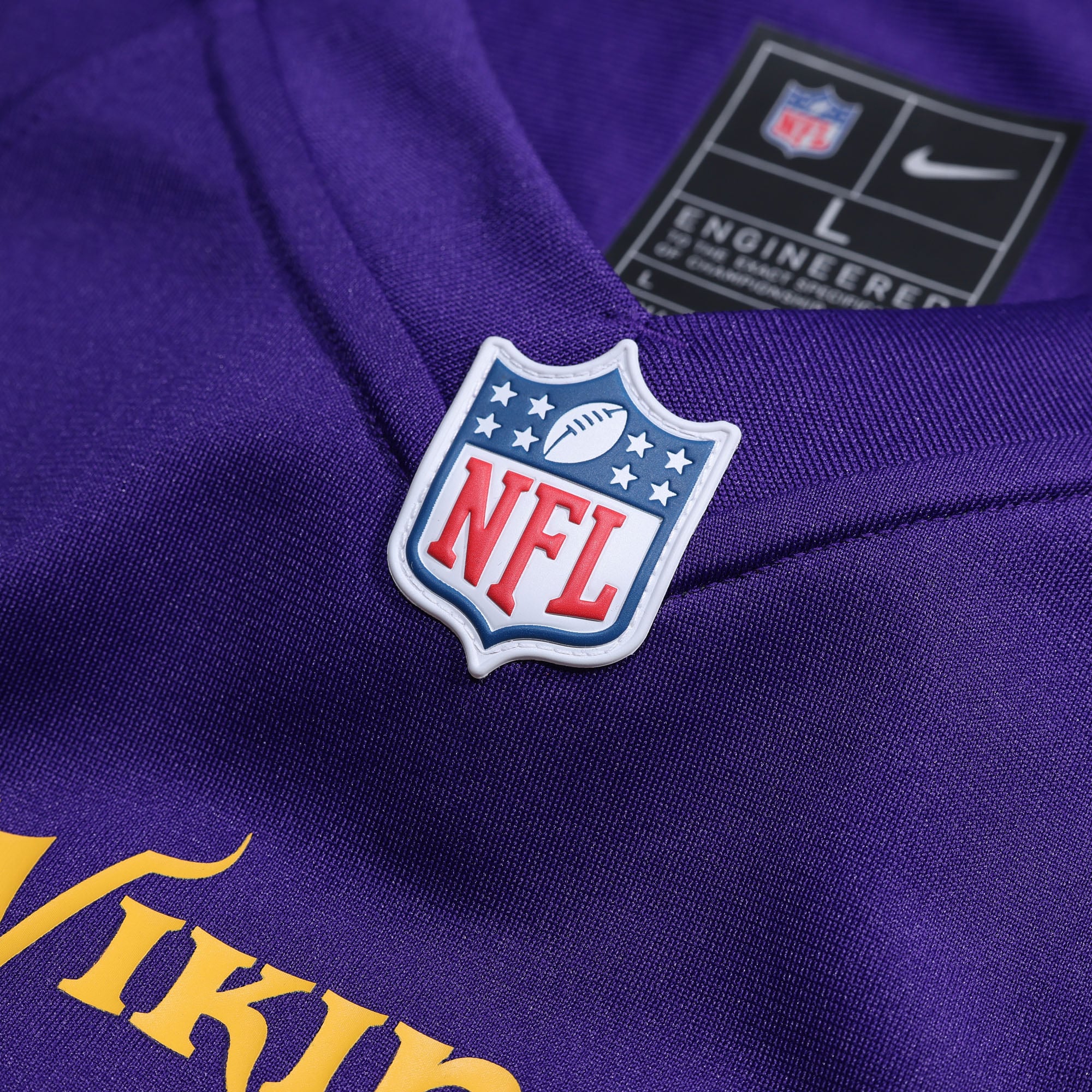Michael Jurgens Minnesota Vikings Game Jersey - Purple - Image 5