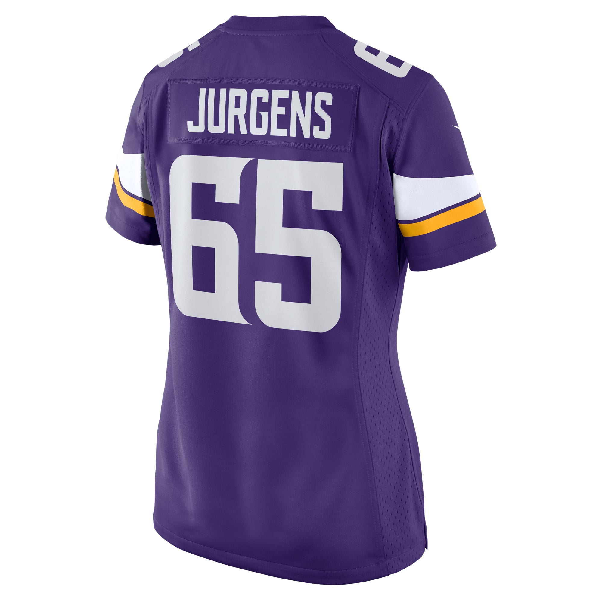 Michael Jurgens Minnesota Vikings Women's Game Jersey - Purple - Image 4