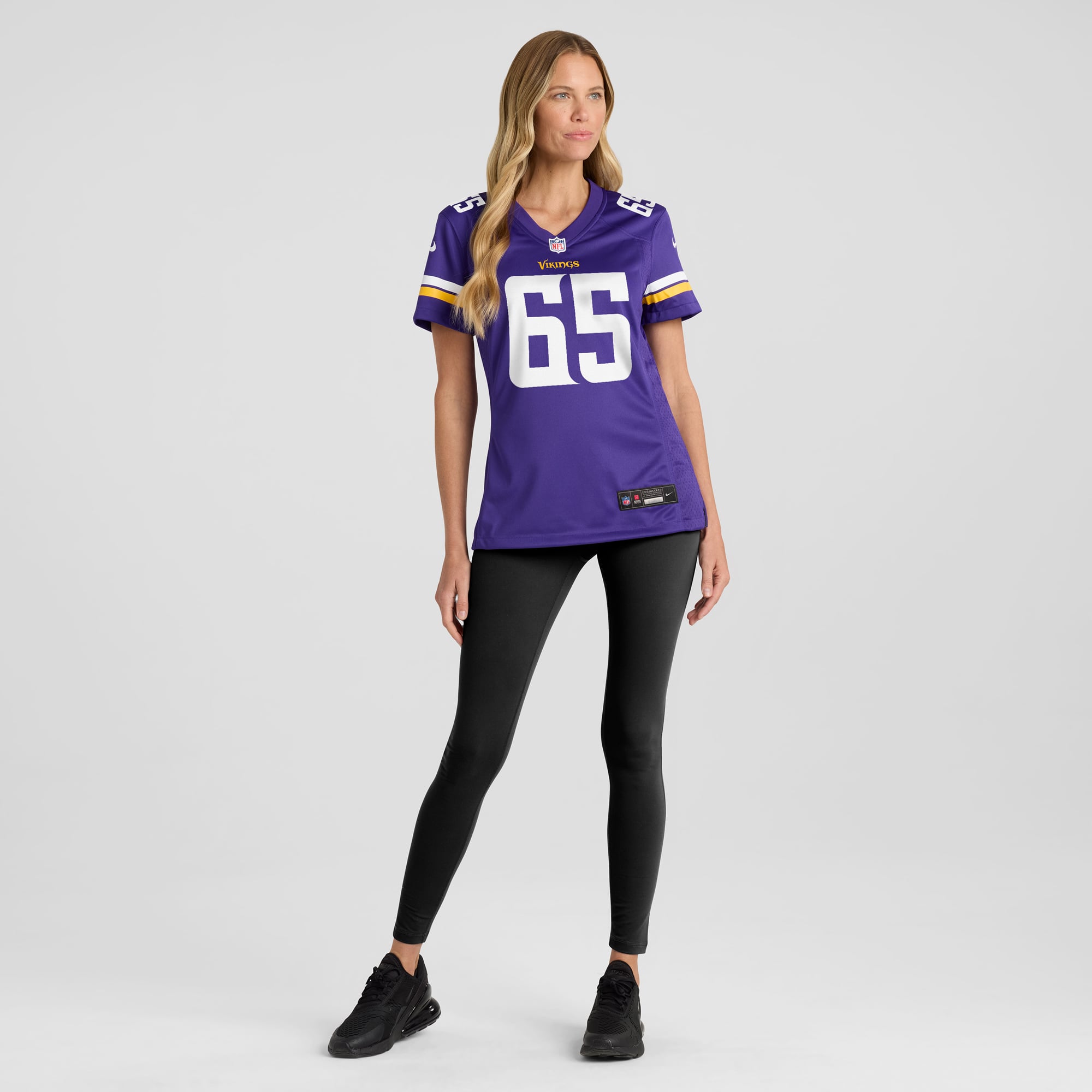 Michael Jurgens Minnesota Vikings Women's Game Jersey - Purple - Image 5