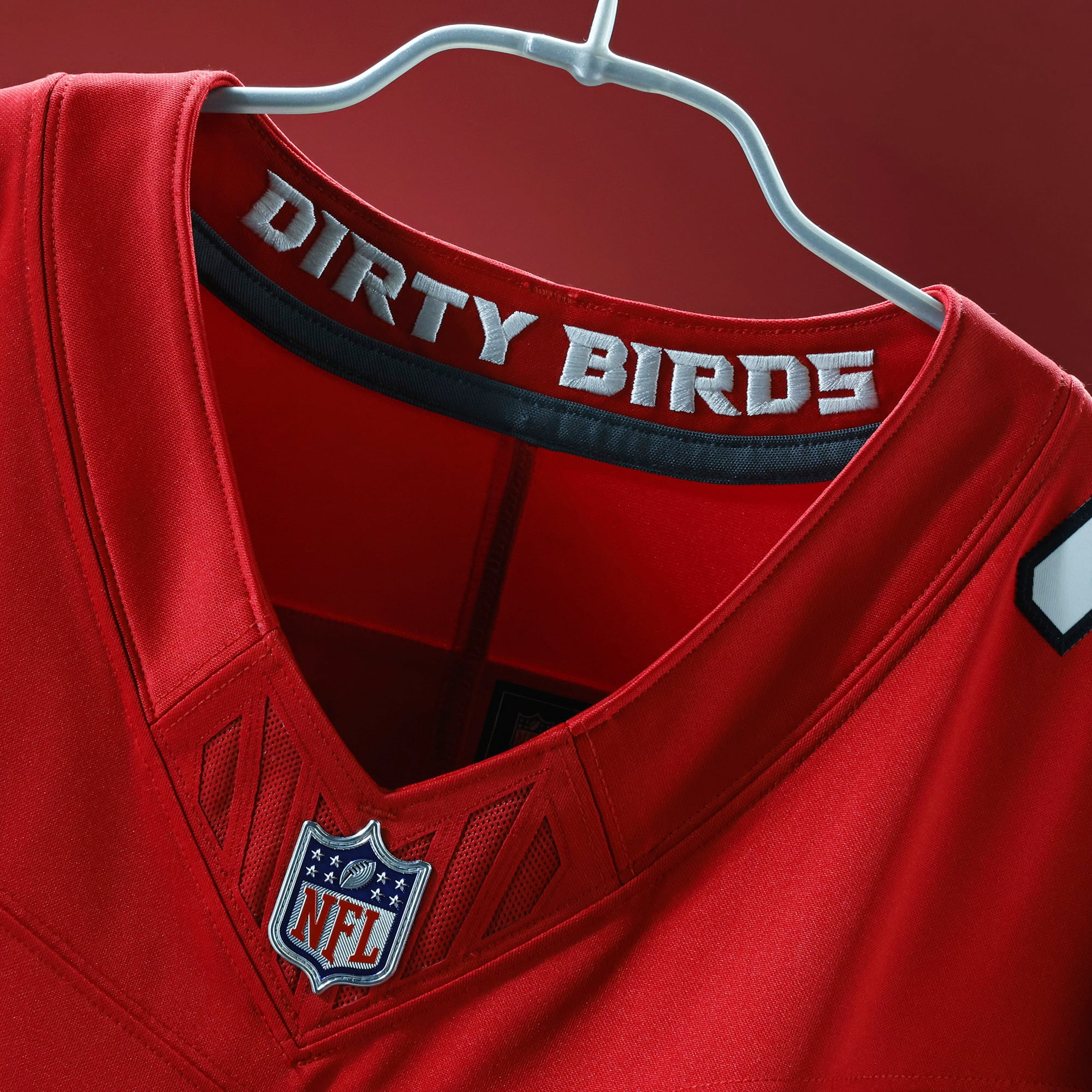 Michael Penix Jr. Atlanta Falcons Alternate Throwback Vapor F.U.S.E. Stitched Limited Jersey - Red - Image 5