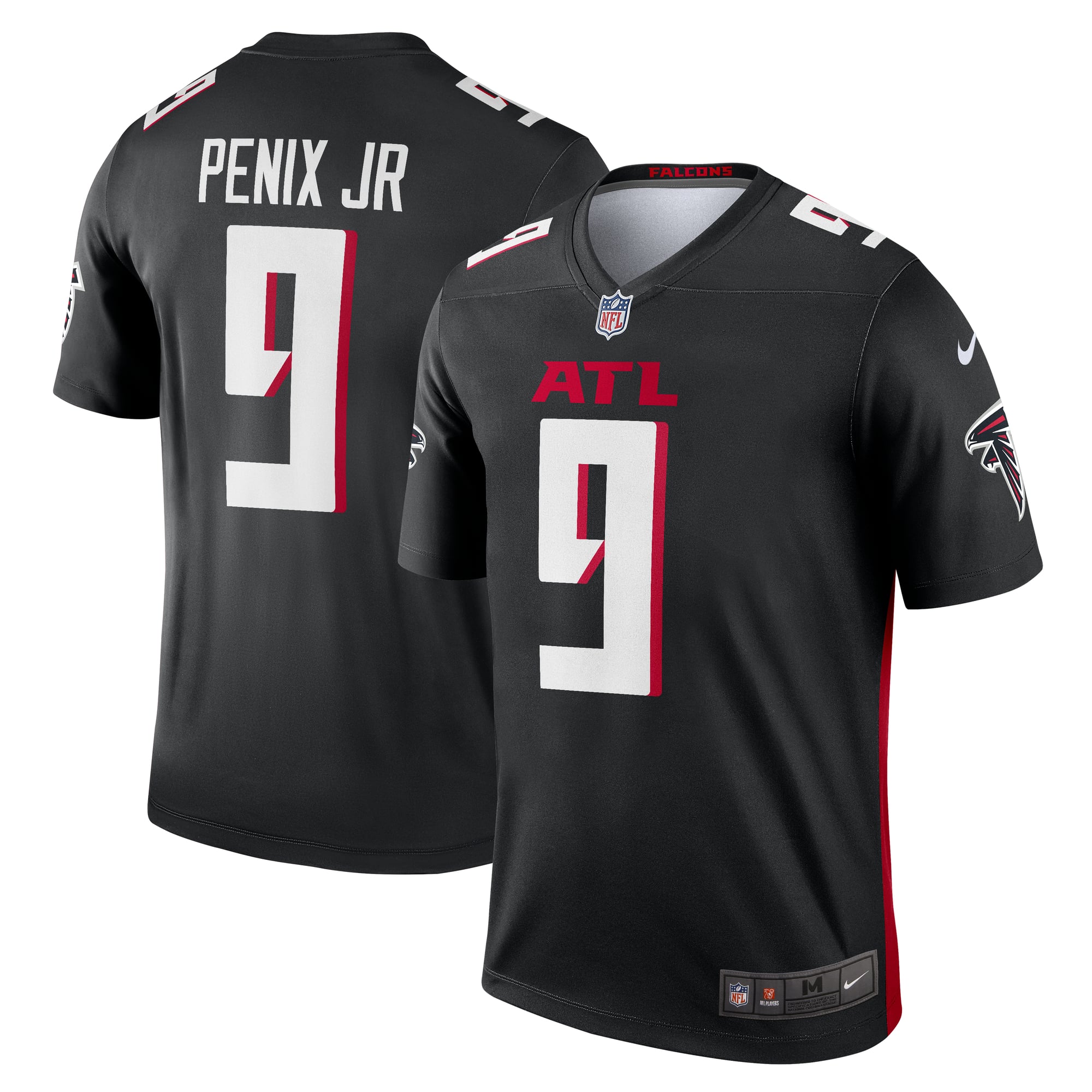 Michael Penix Jr. Atlanta Falcons Legend Player Performance Top - Black - Image 2