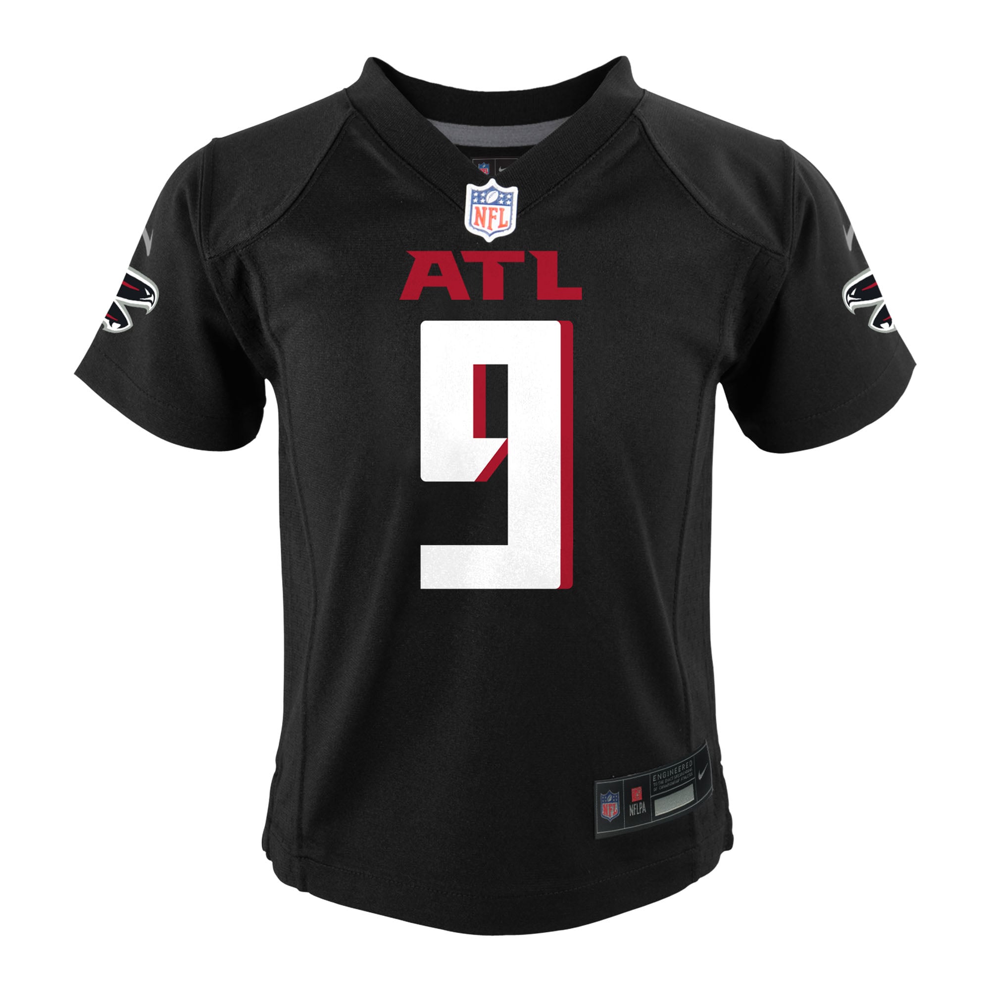 Michael Penix Jr. Atlanta Falcons Toddler Game Jersey - Black - Image 3