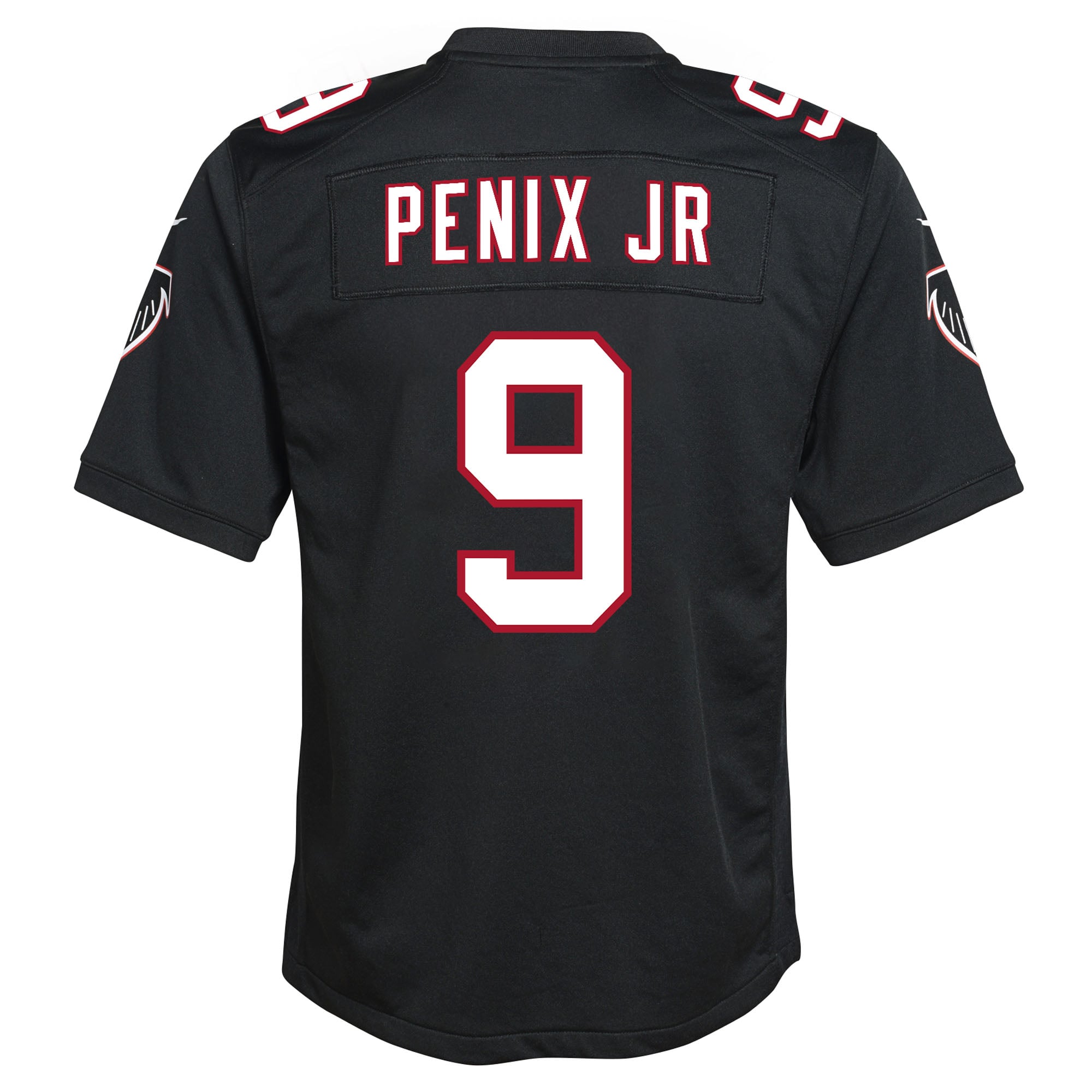 Michael Penix Jr. Atlanta Falcons Youth Game Jersey - Black - Image 4