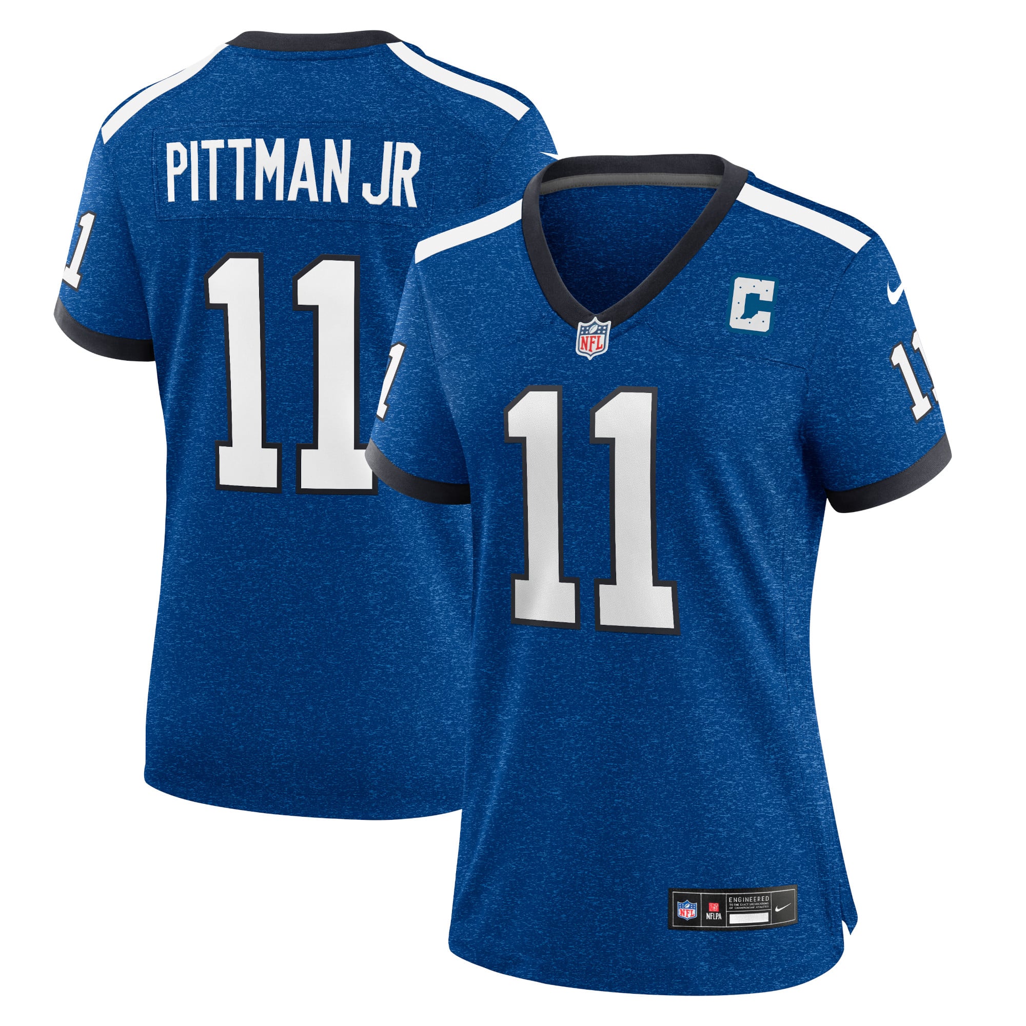 Michael Pittman Jr. Indianapolis Colts Women's Indiana Nights Alternate Game Jersey - Royal - Image 2