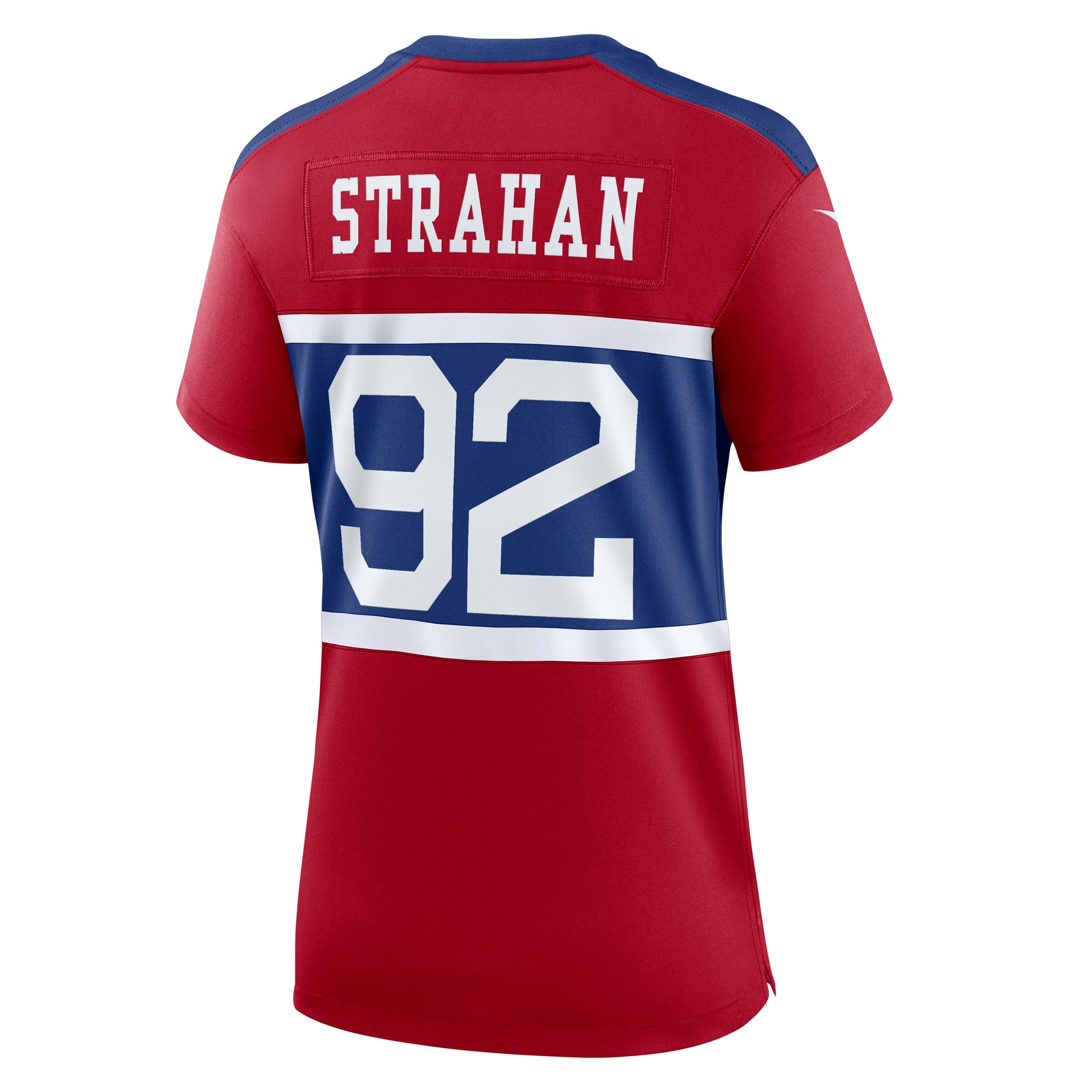 Michael Strahan New York Giants Women's Alternate Retired Player Game Jersey - Century Red - Image 8