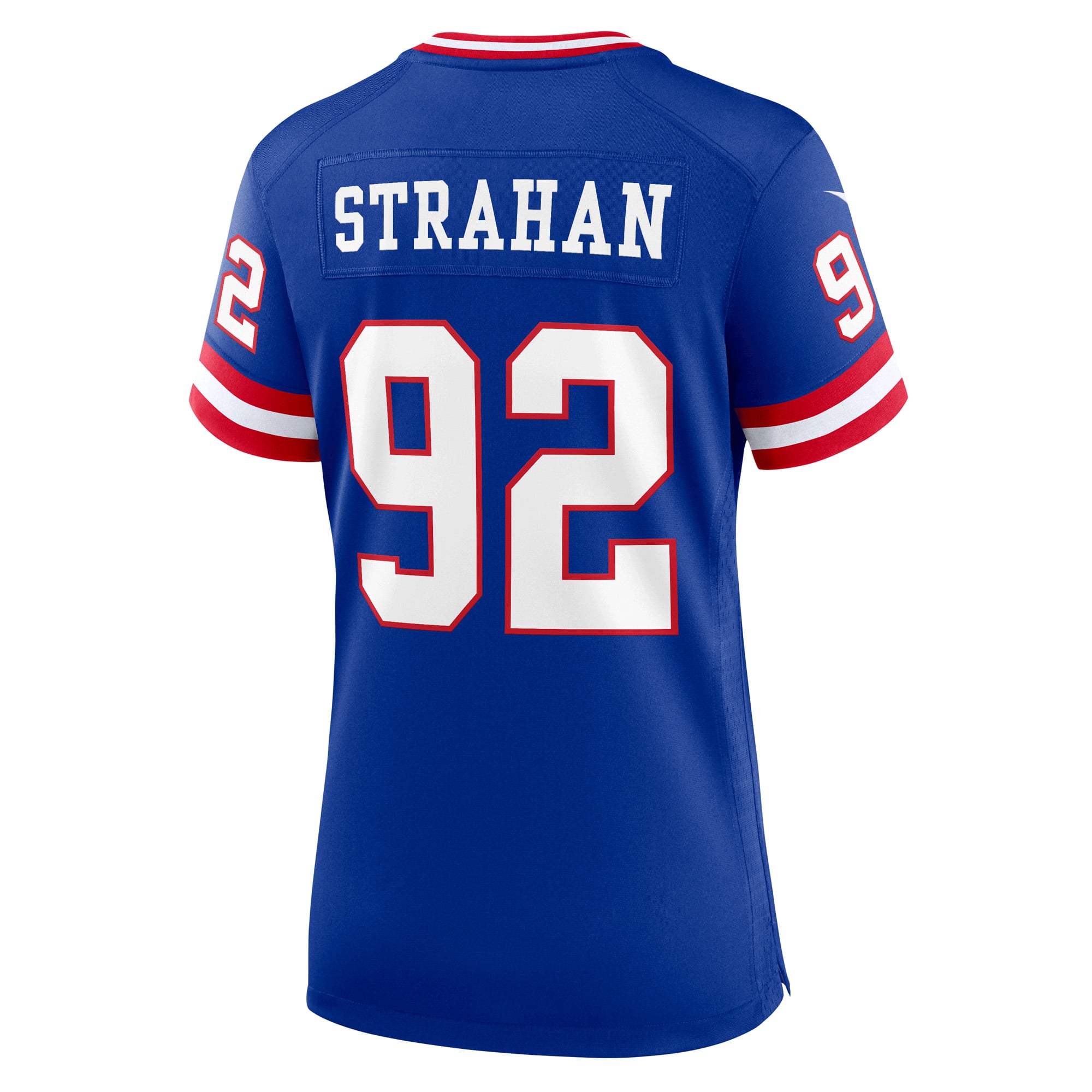 Michael Strahan New York Giants Women's Classic Retired Player Game Jersey - Royal - Image 4
