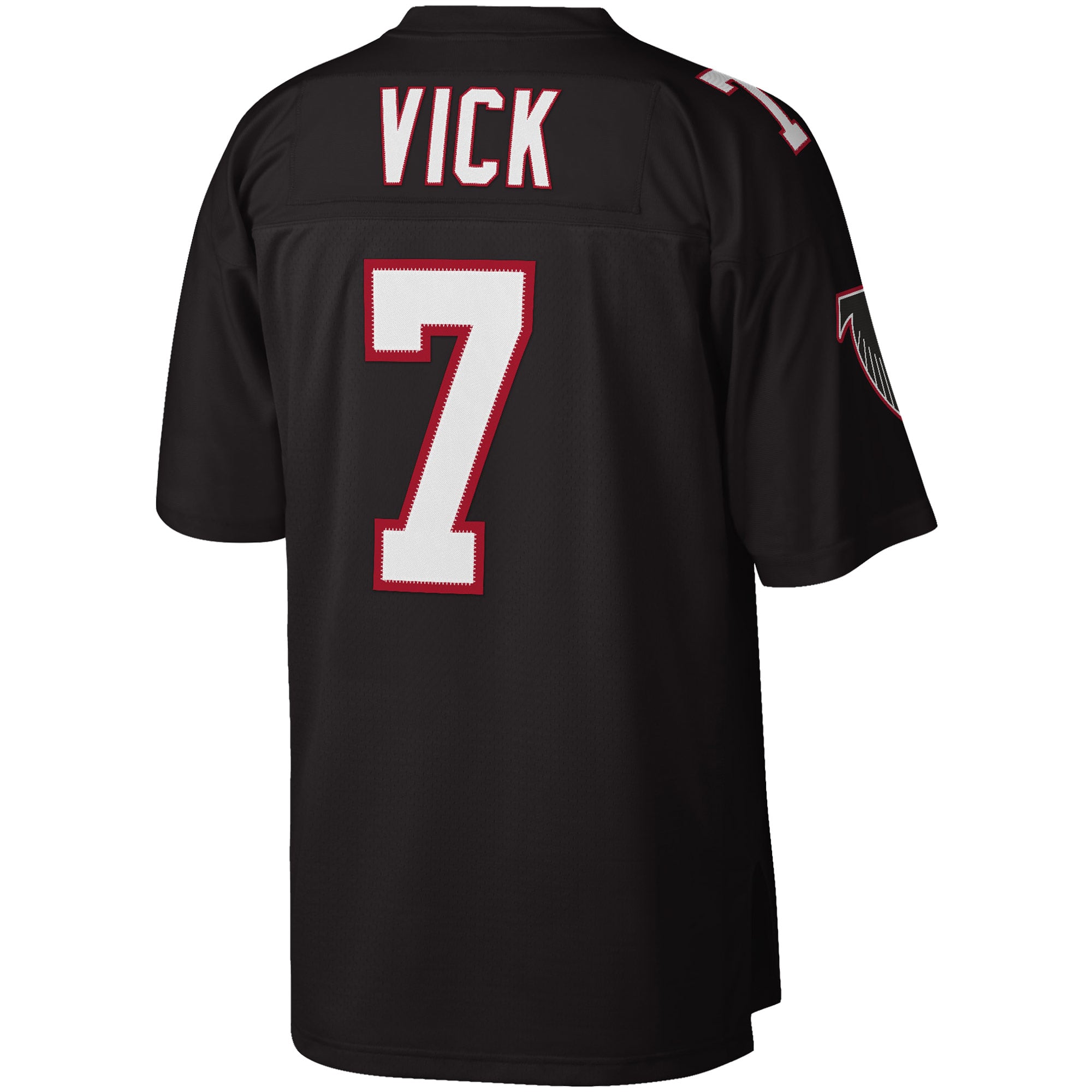 Michael Vick Atlanta Falcons Big & Tall 2002 Retired Player Jersey - Black - Image 4