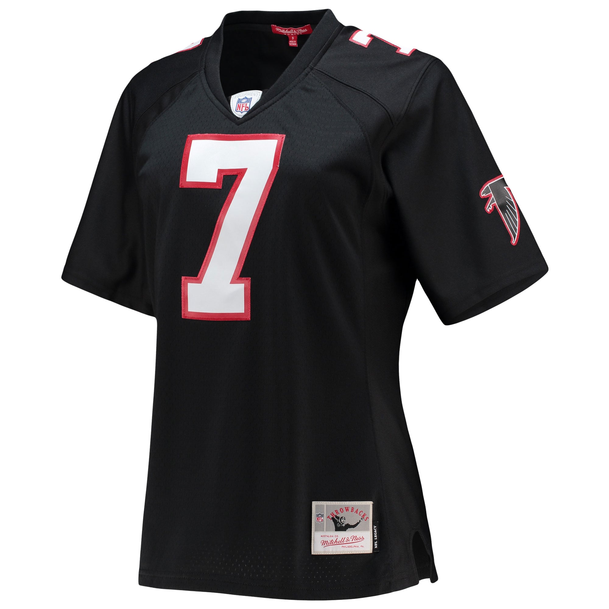 Michael Vick Atlanta Falcons Women's Legacy Player Jersey - Black - Image 3