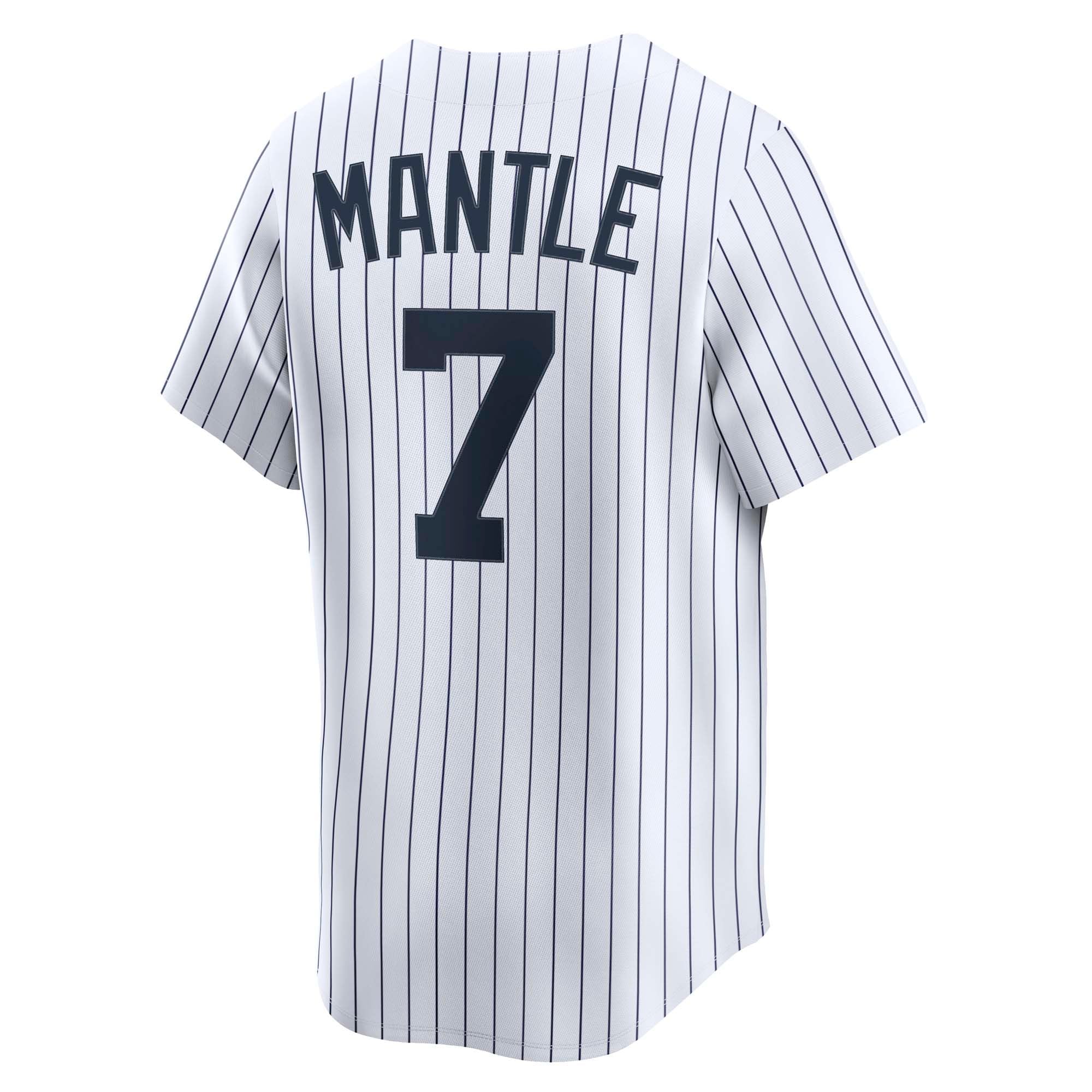 Mickey Mantle New York Yankees Throwback Cooperstown Collection Limited Jersey - White - Image 4