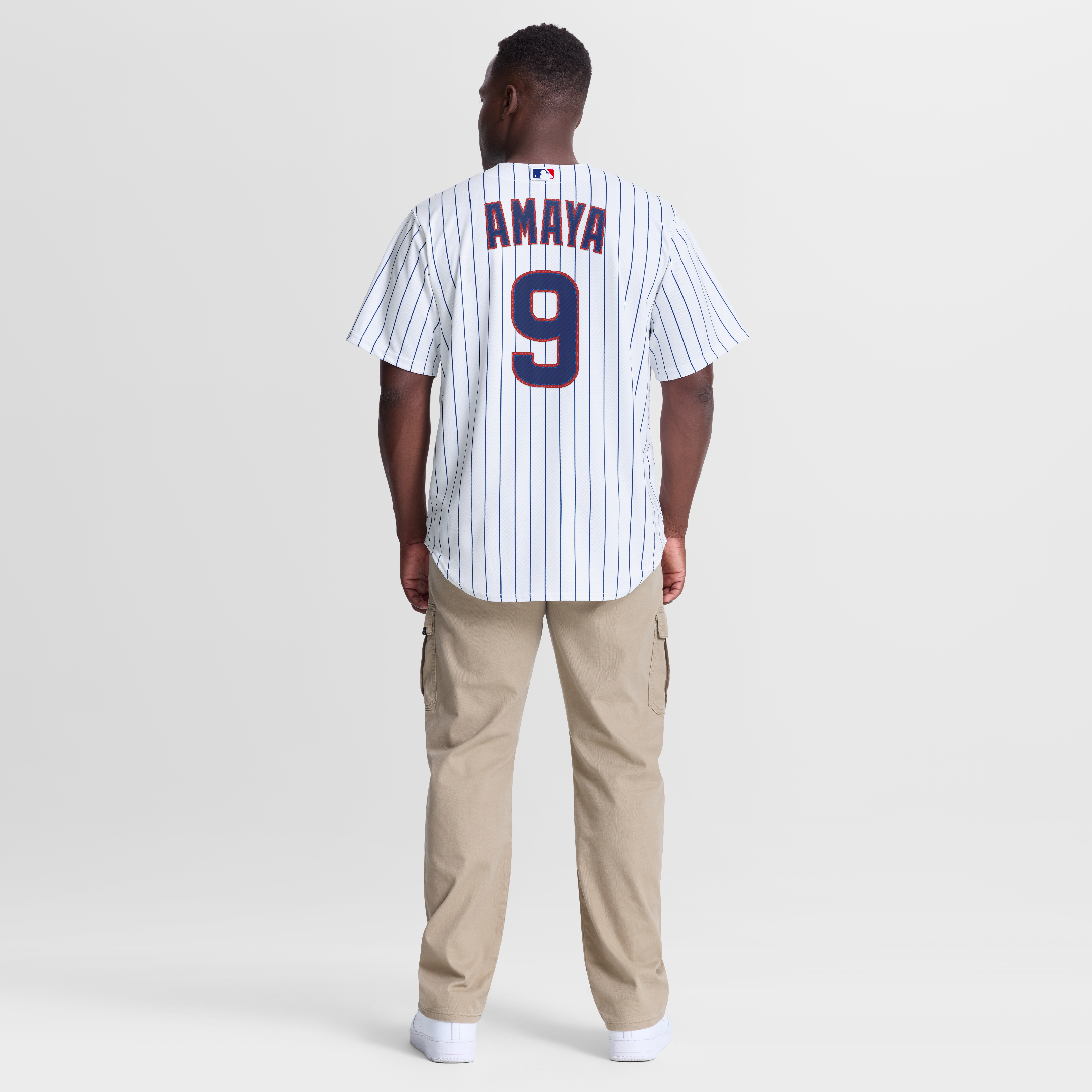 Miguel Amaya Chicago Cubs Home Jersey - White - Image 6