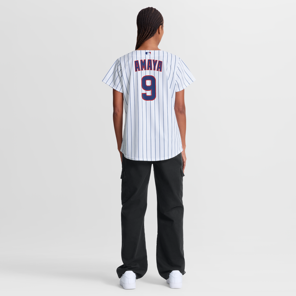 Miguel Amaya Chicago Cubs Women's Home Jersey - White - Image 6