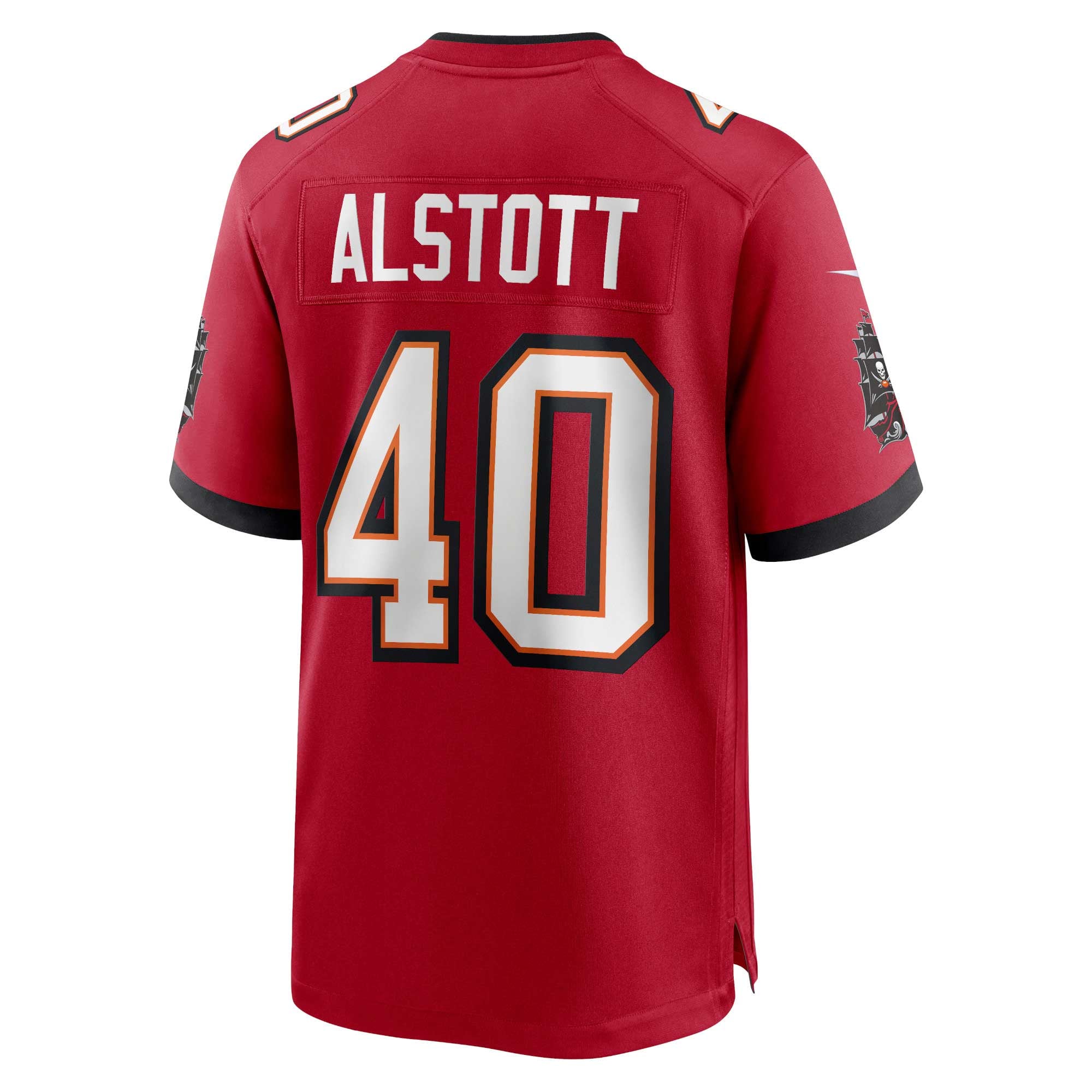 Mike Alstott Tampa Bay Buccaneers Retired Player Game Jersey - Red - Image 5